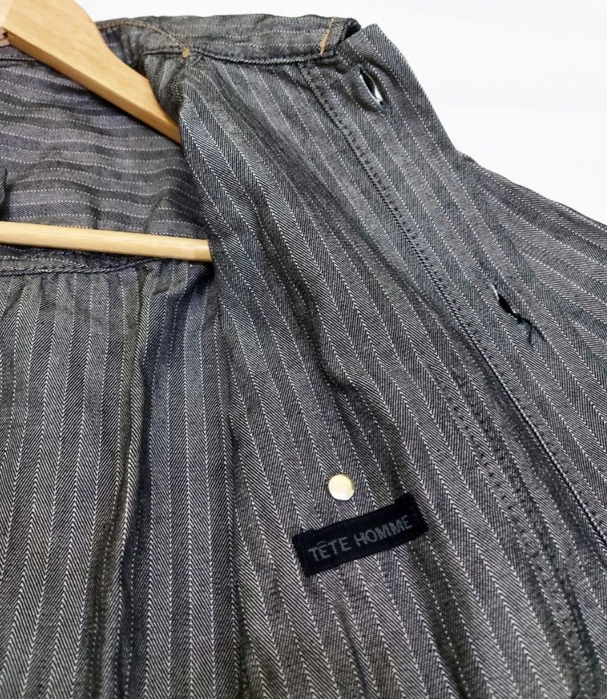 Japanese Brand × Tete Homme × Vintage Tete Homme Work Shirt Size US M / EU 48-50 / 2 - 6 Thumbnail