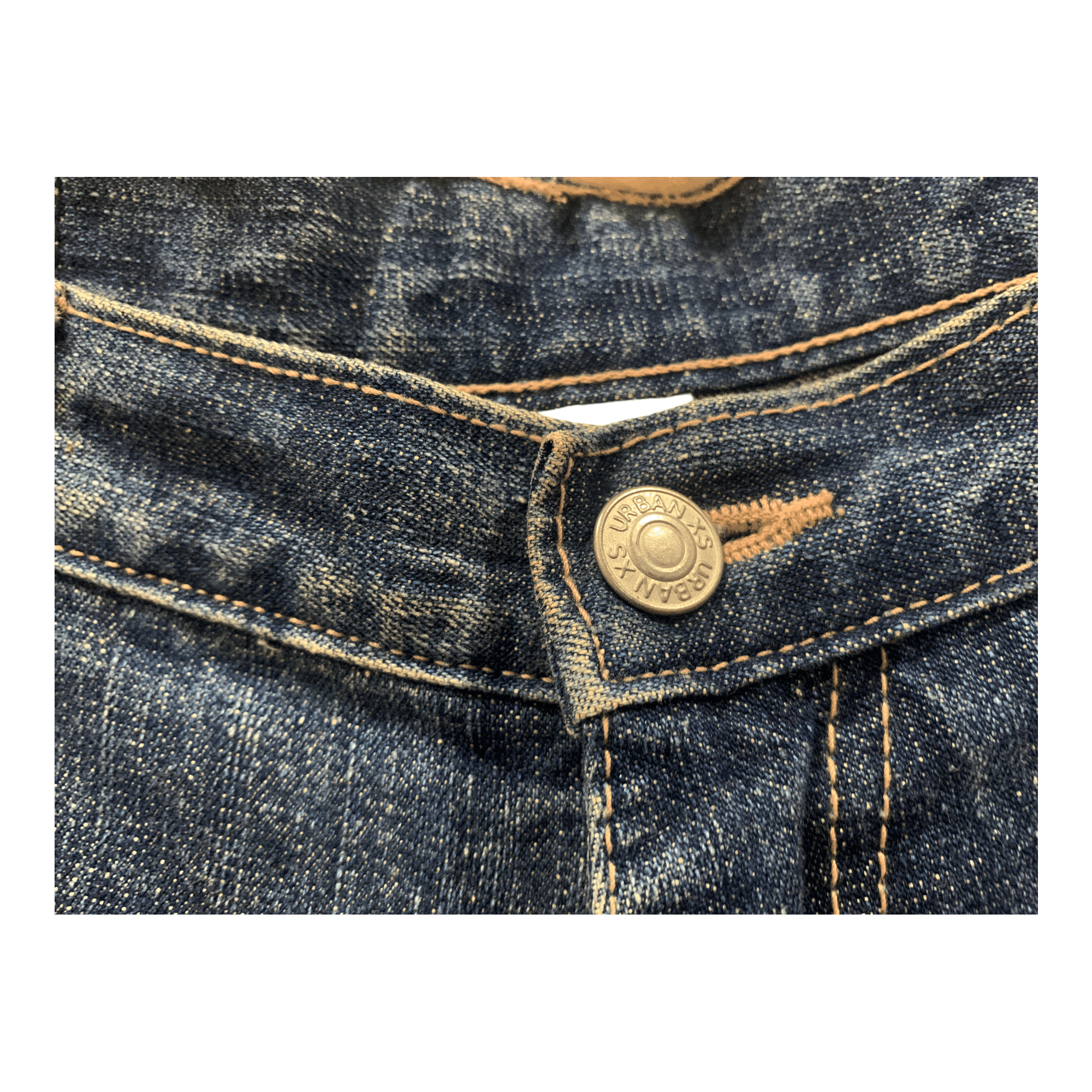 Japanese Brand Top Town Dragon Print Denim Jeans Size US 33 - 11 Thumbnail