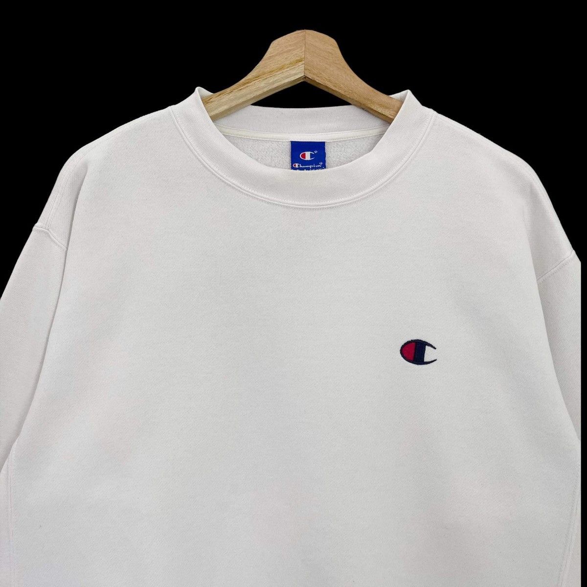 Champion 90s Champion Small Logo Sweatshirt Baggy Size L Size US L / EU 52-54 / 3 - 4 Thumbnail