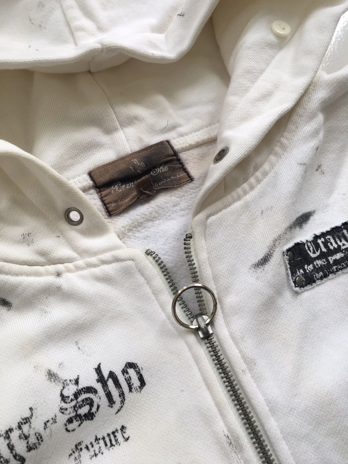 Japanese Brand × Seditionaries Rare ! Bernings Sho Punk Zipper Hoodie Size US M / EU 48-50 / 2 - 20 Thumbnail