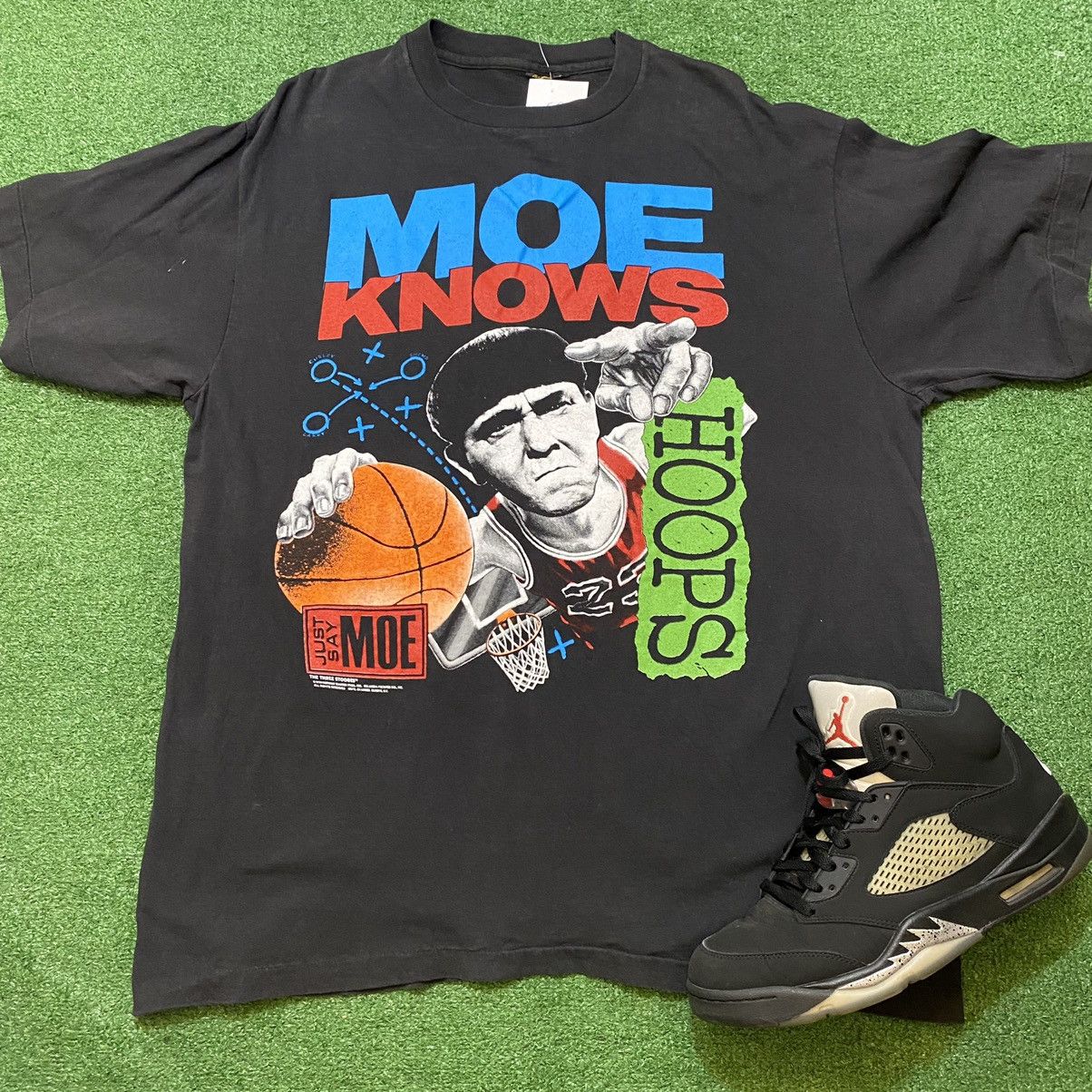 Changes × Vintage Vintage Three Stooges Tee Size US XL / EU 56 / 4 - 1 Thumbnail