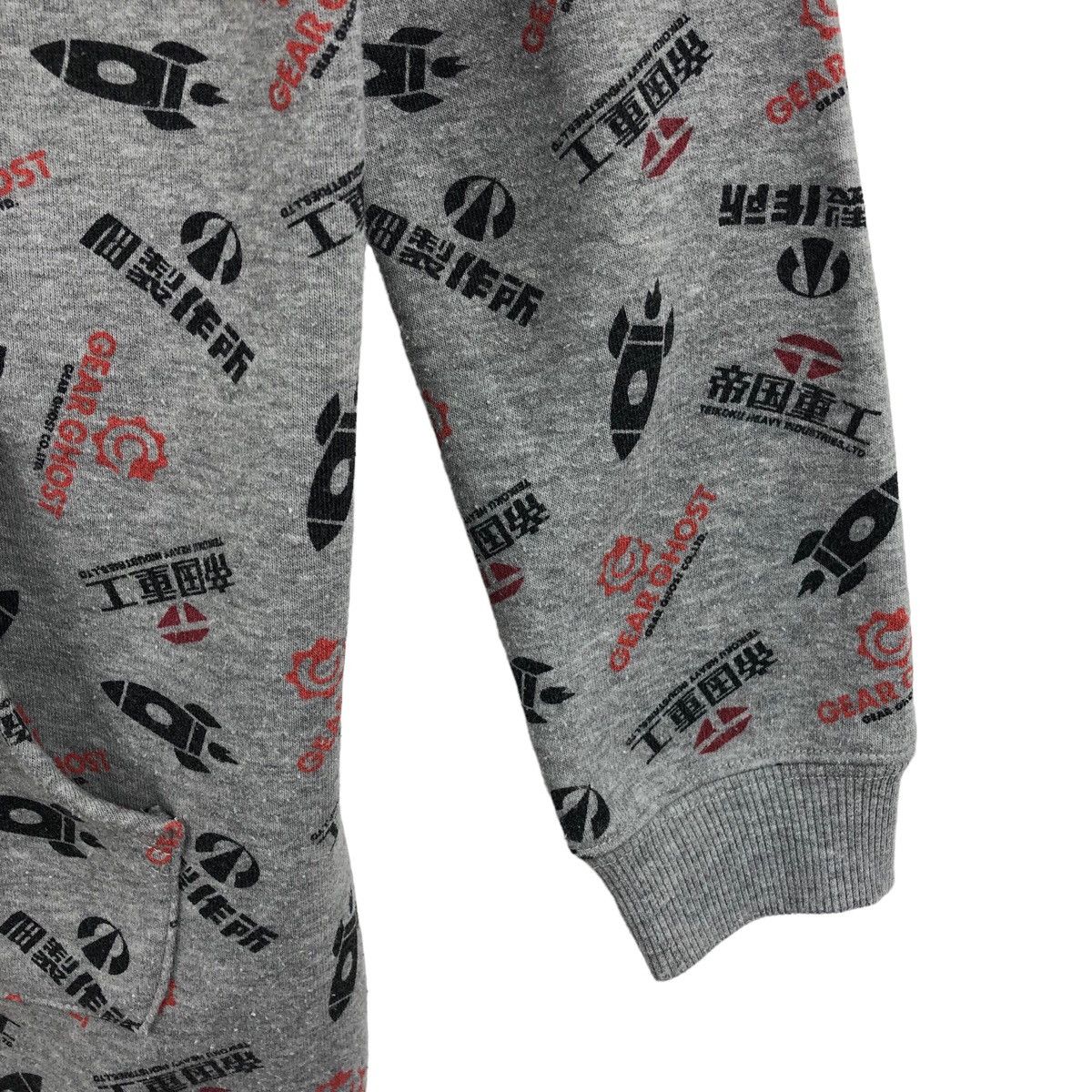 Anime × Vintage Pick!! Vtg ANIMA Fullprint Hoodie Sweater Size US M / EU 48-50 / 2 - 11 Thumbnail