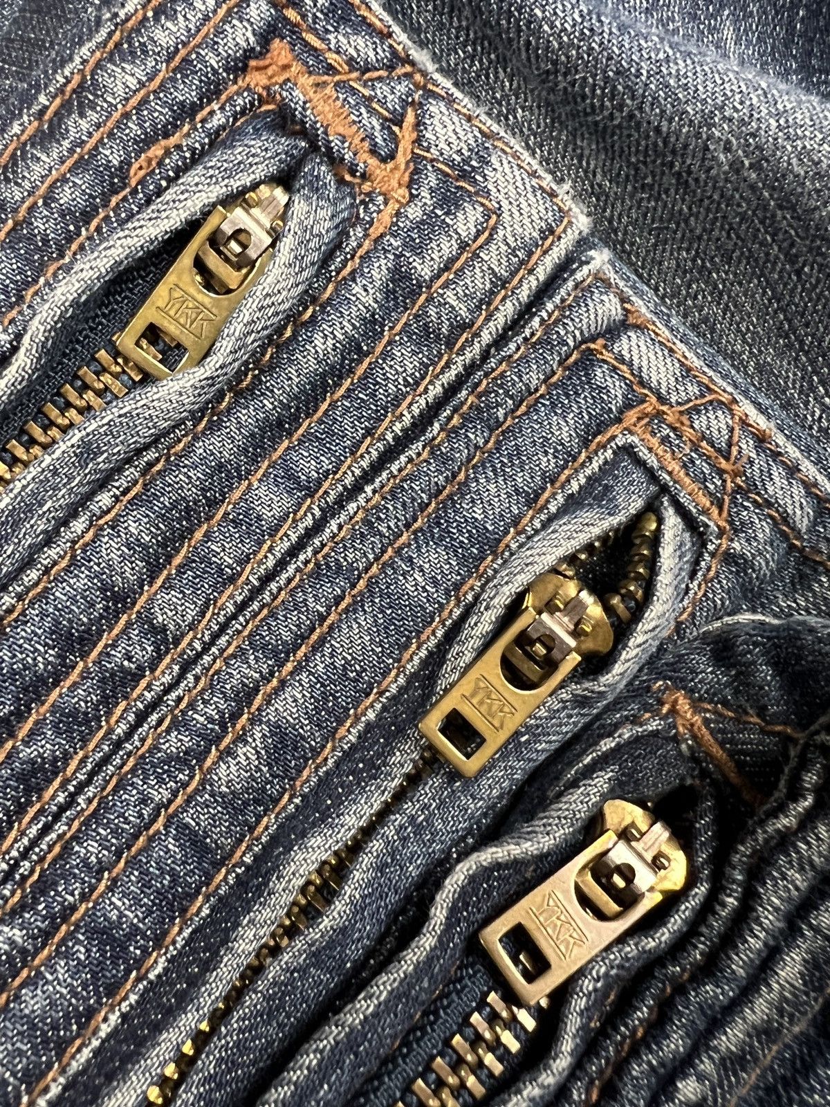 Japanese Brand ABX 🇯🇵 Multipocket Tactical Denim Cargo Pants Size US 34 / EU 50 - 15 Thumbnail