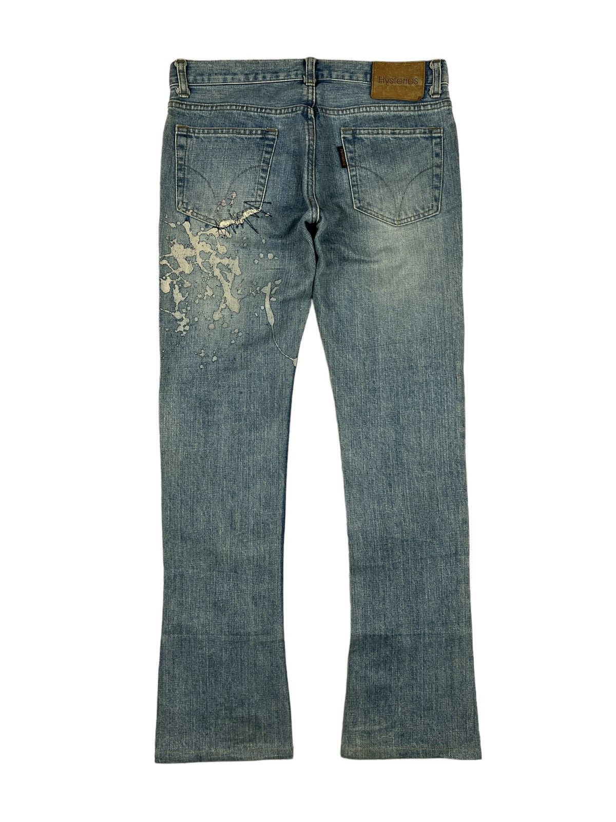 Hysteric Glamour Vintage Hysteric Glamour Distressed Flared Denim Size 32" / US 10 / IT 46 - 2 Thumbnail
