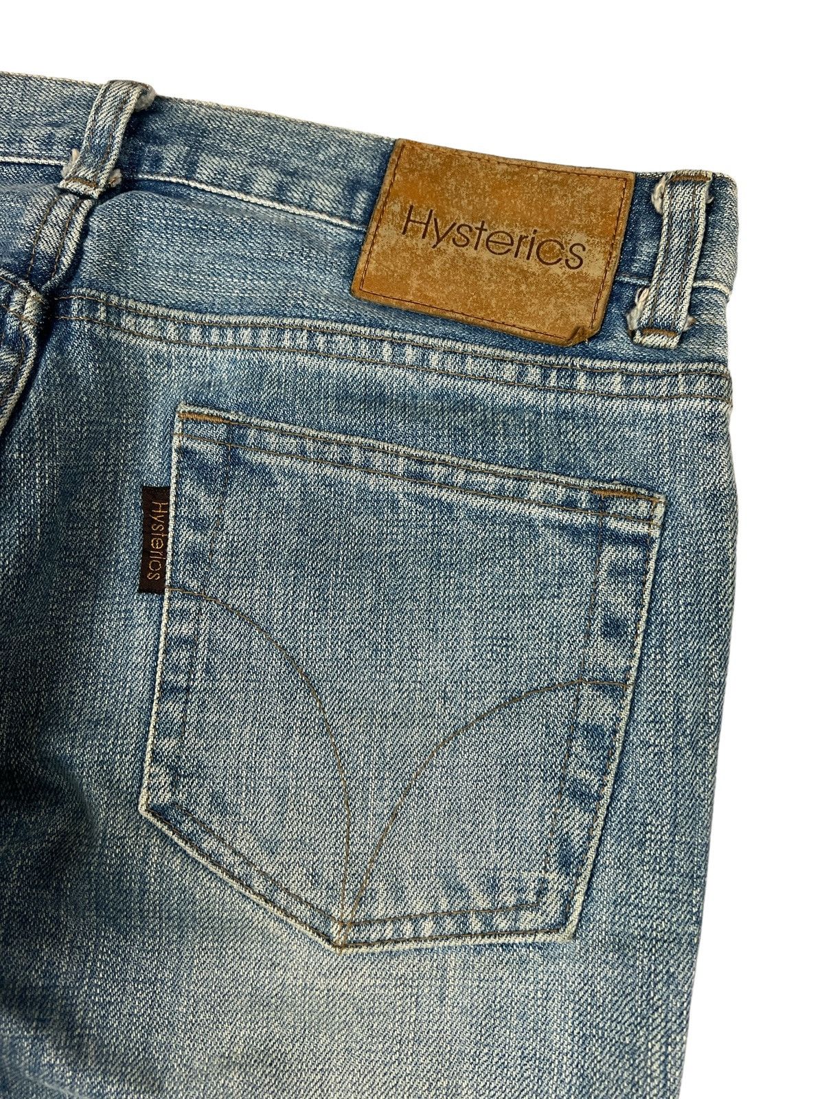 Hysteric Glamour Vintage Hysteric Glamour Distressed Flared Denim Size 32" / US 10 / IT 46 - 9 Thumbnail