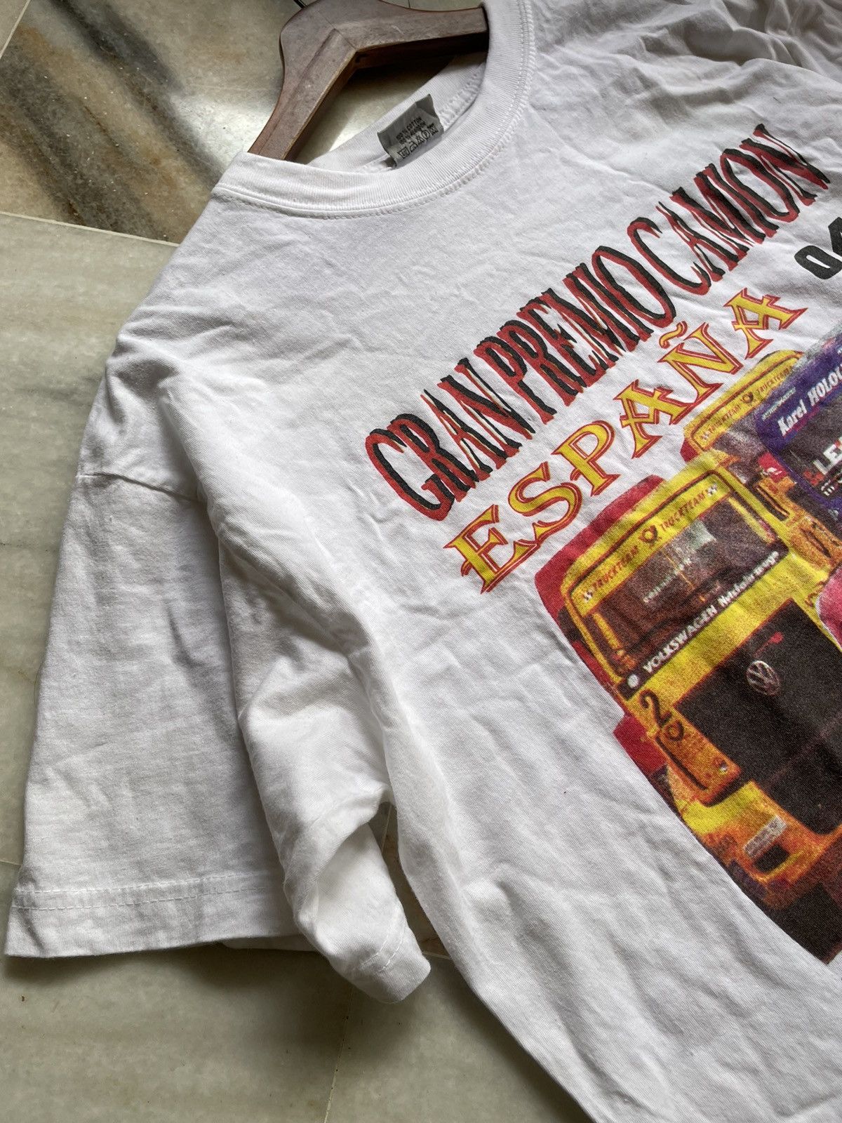 Caterpillar Vintage Gran Premio Camion Espana European Truck Racing Tee Size US L / EU 52-54 / 3 - 11 Thumbnail