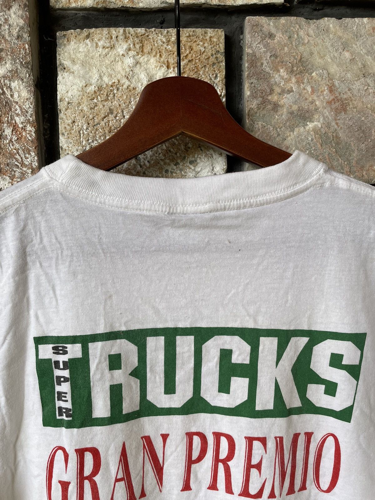 Caterpillar Vintage Gran Premio Camion Espana European Truck Racing Tee Size US L / EU 52-54 / 3 - 6 Thumbnail