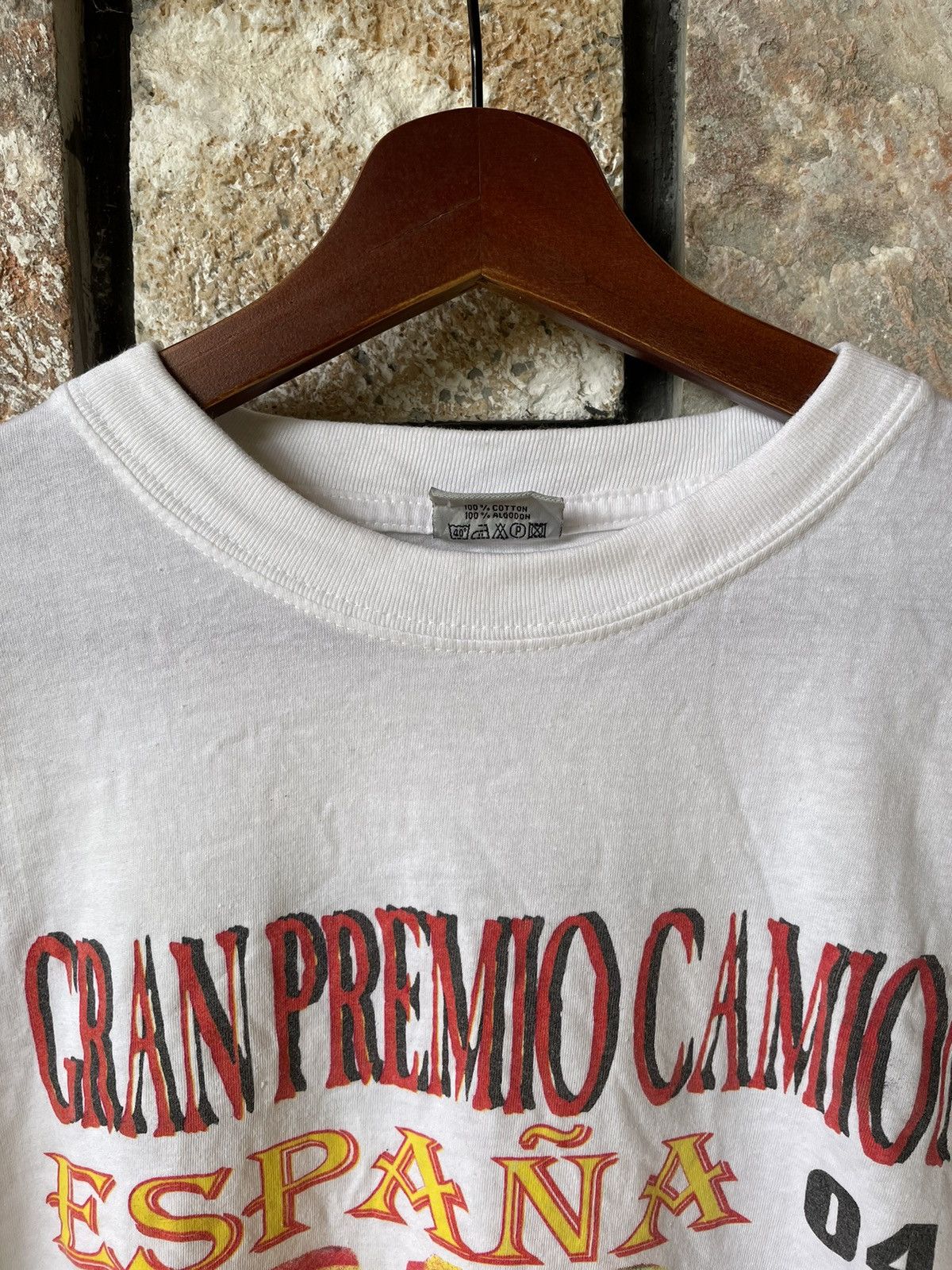 Caterpillar Vintage Gran Premio Camion Espana European Truck Racing Tee Size US L / EU 52-54 / 3 - 4 Thumbnail