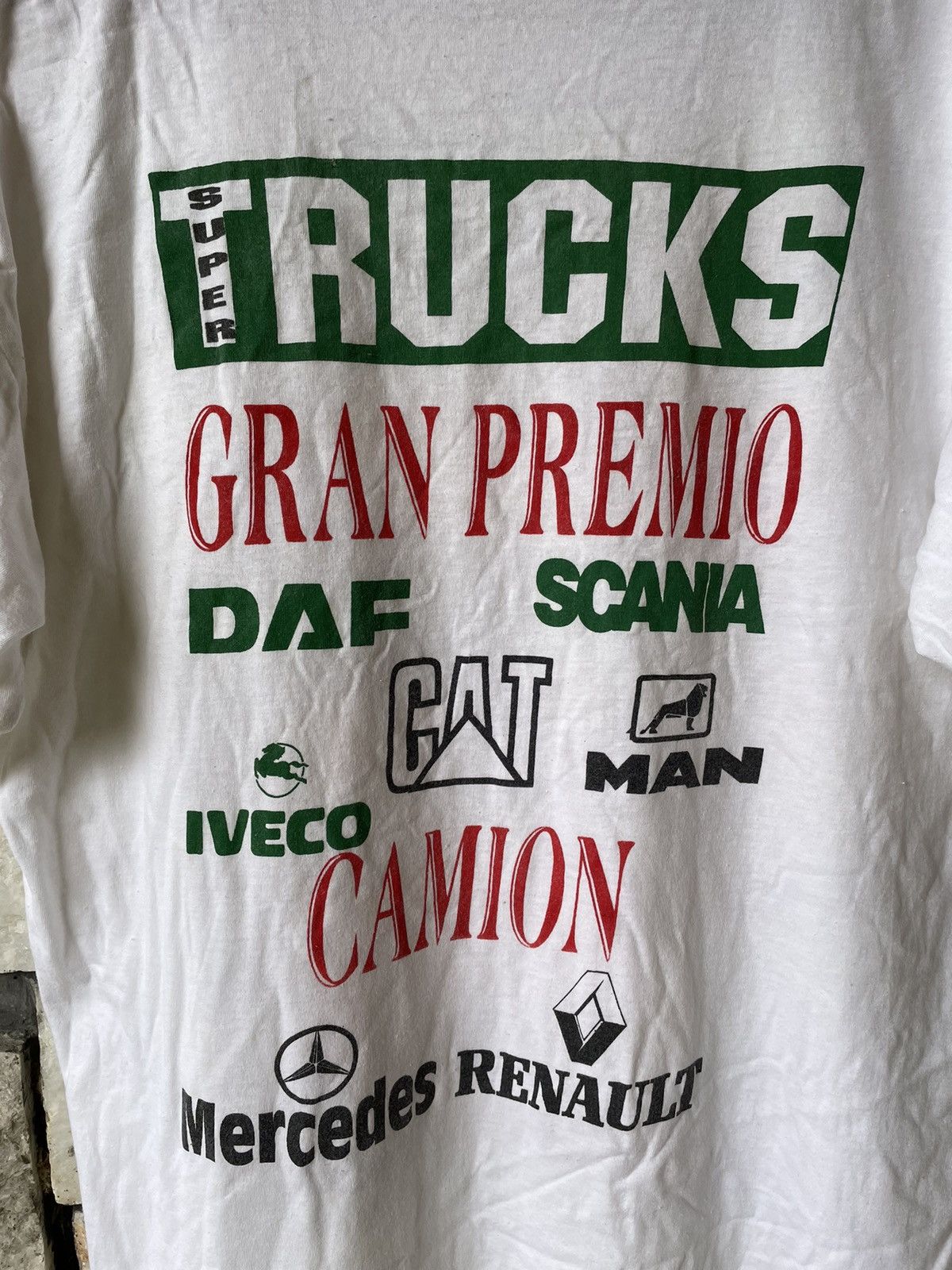 Caterpillar Vintage Gran Premio Camion Espana European Truck Racing Tee Size US L / EU 52-54 / 3 - 7 Thumbnail