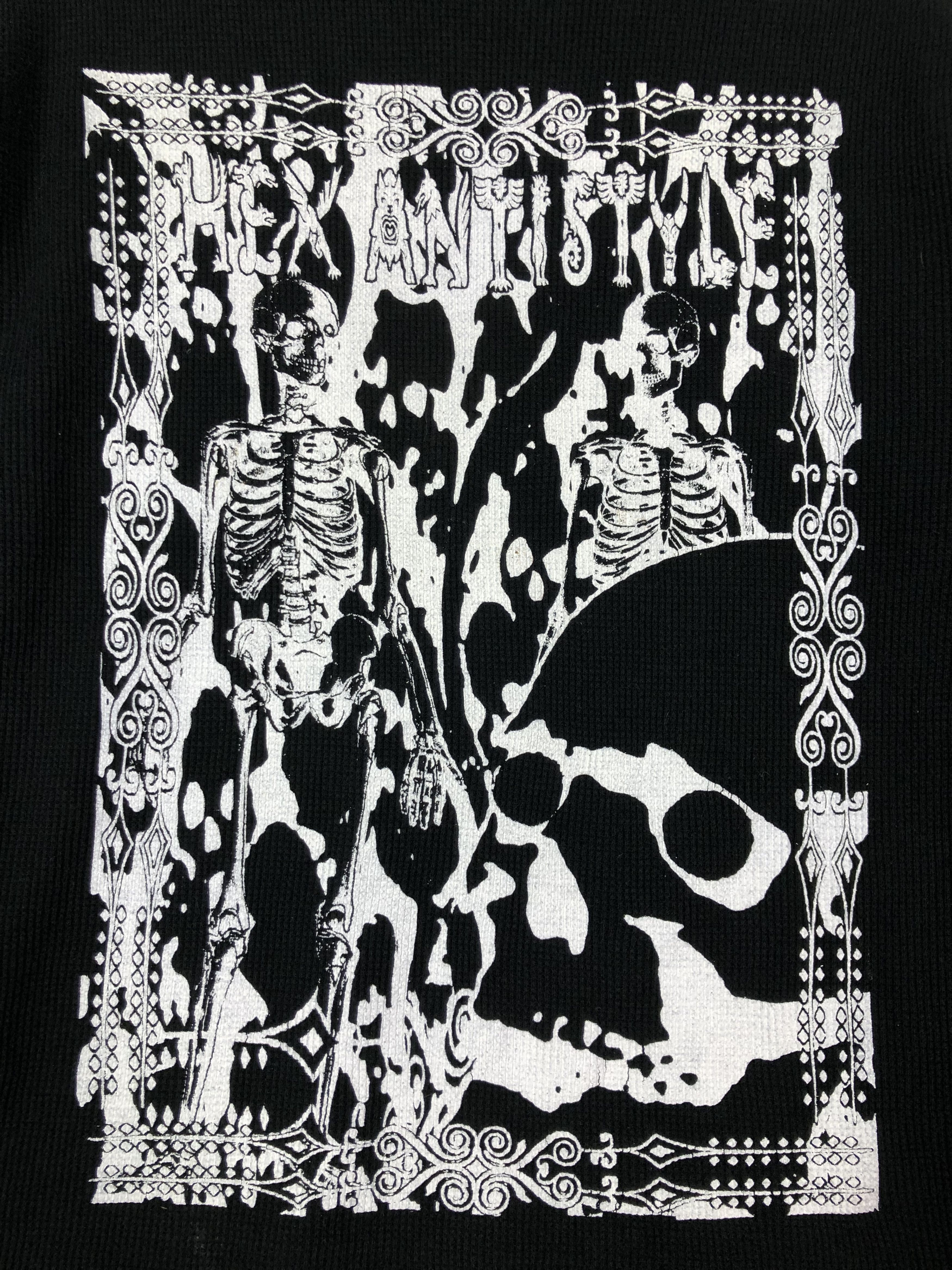 Hex Antistyle RARE🔥RARE HEX ANTISTYLE JAPAN STREETWEAR BONES SKATE L/S Size US M / EU 48-50 / 2 - 3 Thumbnail