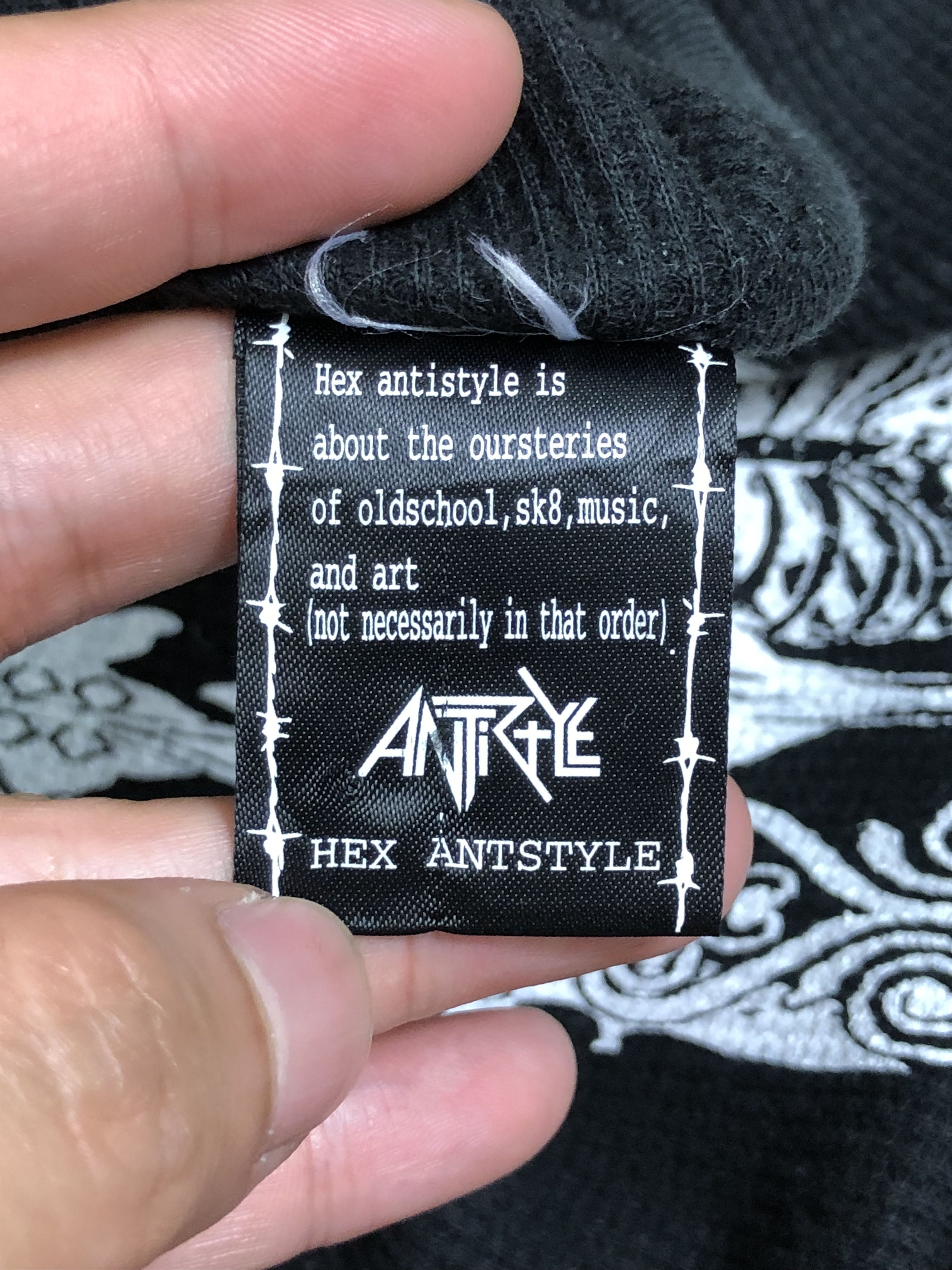 Hex Antistyle RARE🔥RARE HEX ANTISTYLE JAPAN STREETWEAR BONES SKATE L/S Size US M / EU 48-50 / 2 - 9 Thumbnail