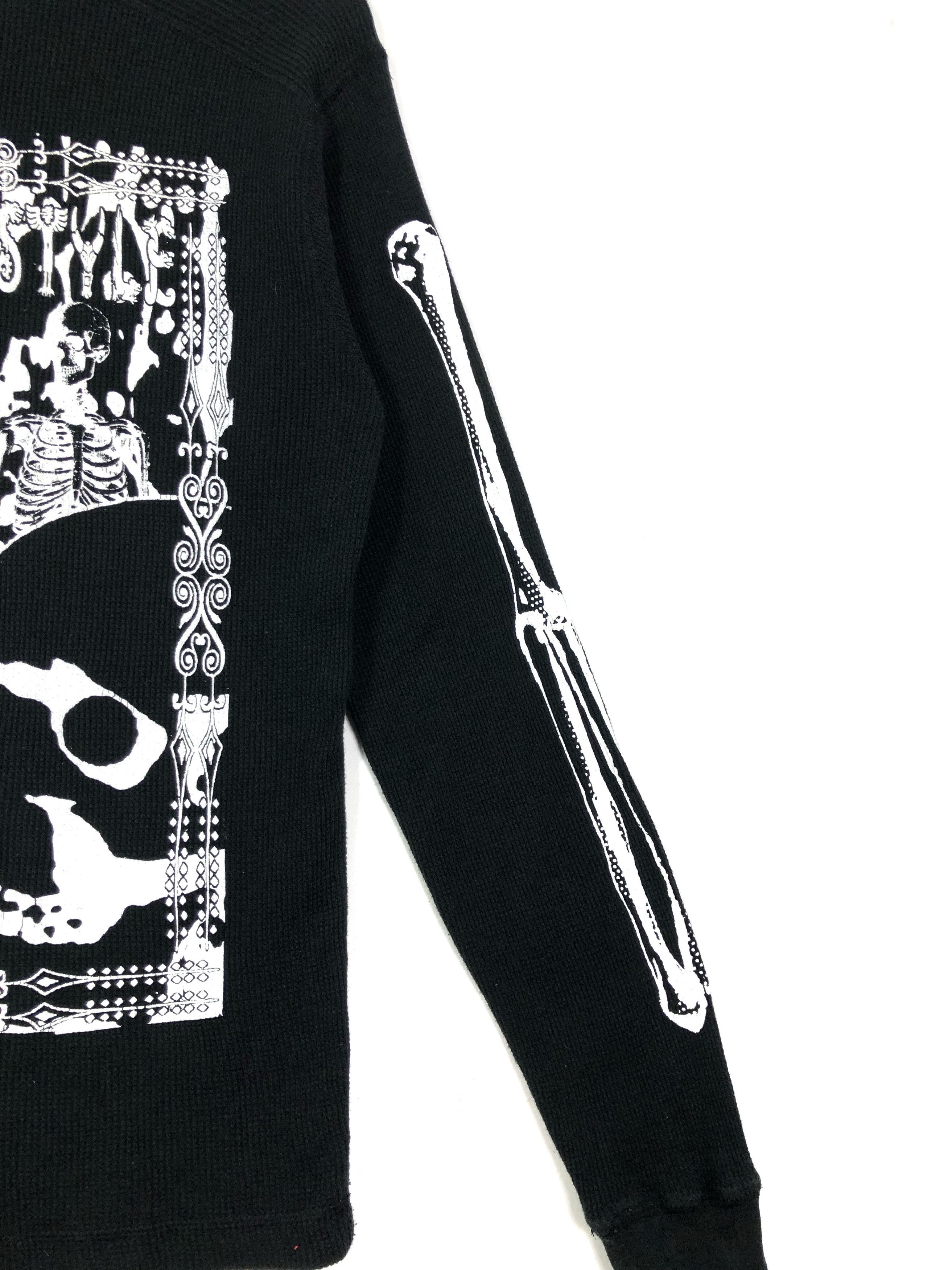 Hex Antistyle RARE🔥RARE HEX ANTISTYLE JAPAN STREETWEAR BONES SKATE L/S Size US M / EU 48-50 / 2 - 6 Thumbnail
