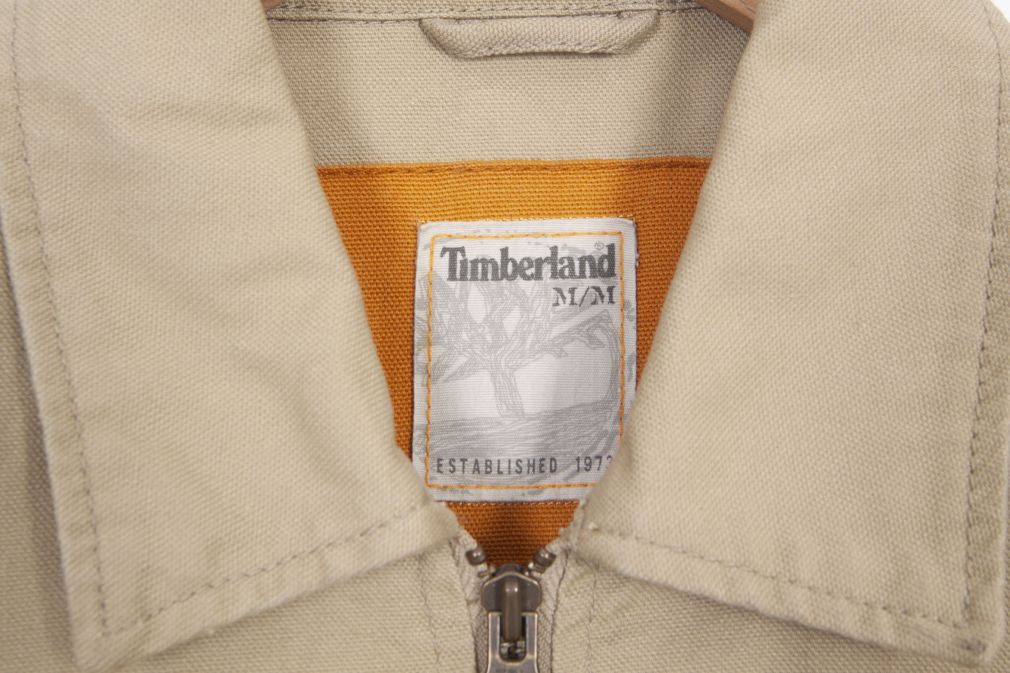Timberland Timberland Cotton Beige Military Jacket Bomber Style Size US M / EU 48-50 / 2 - 4 Thumbnail