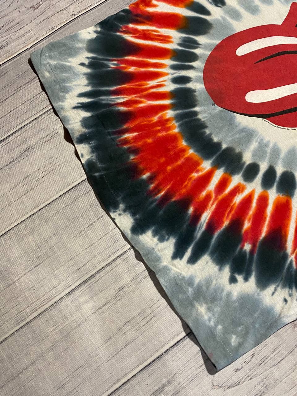Band Tees Vintage The Rolling Stones T-Shirt 1994 Tie Dye Rock Band Size US XL / EU 56 / 4 - 14 Thumbnail