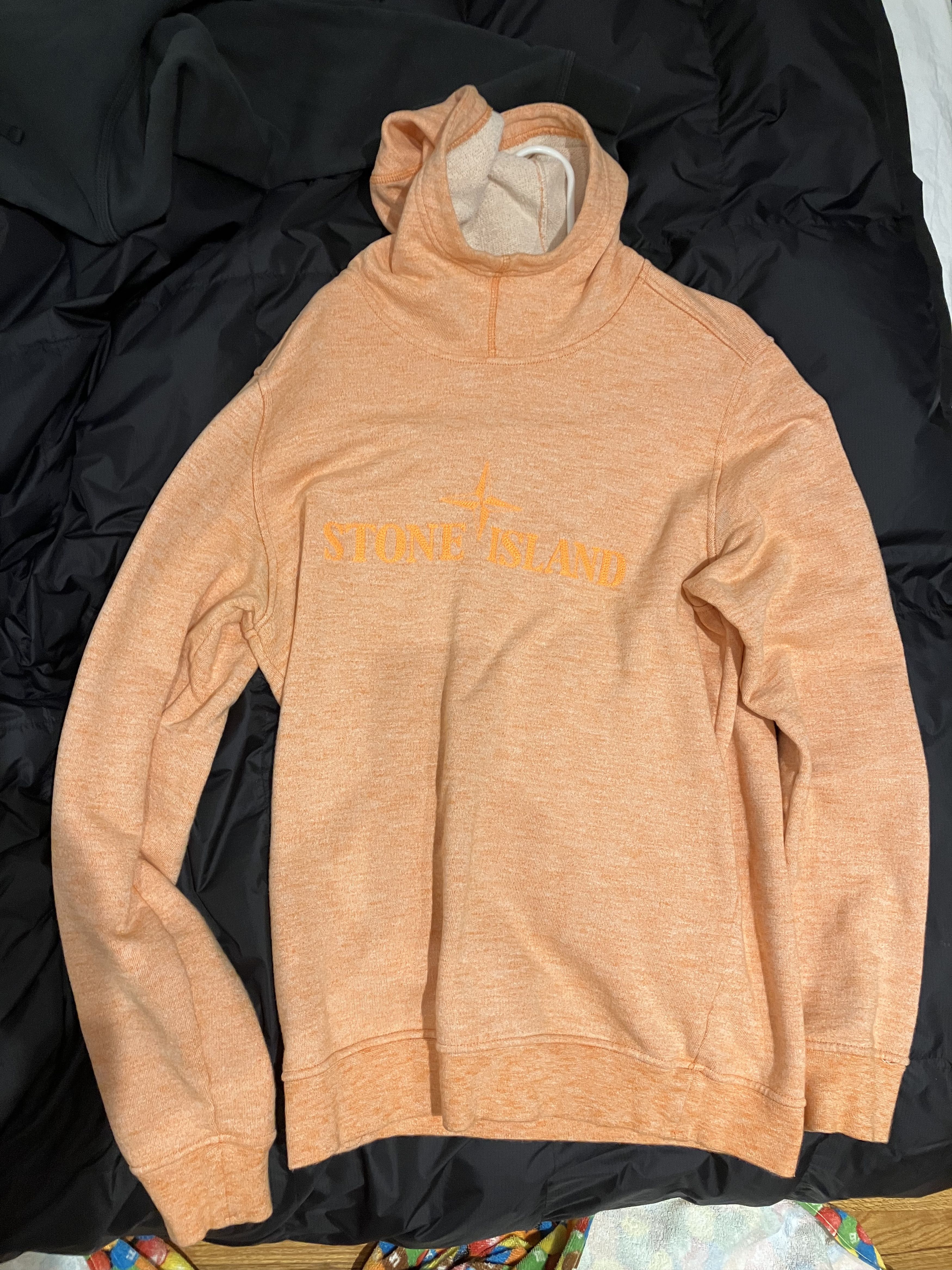 Stone island hooded sweatshirt