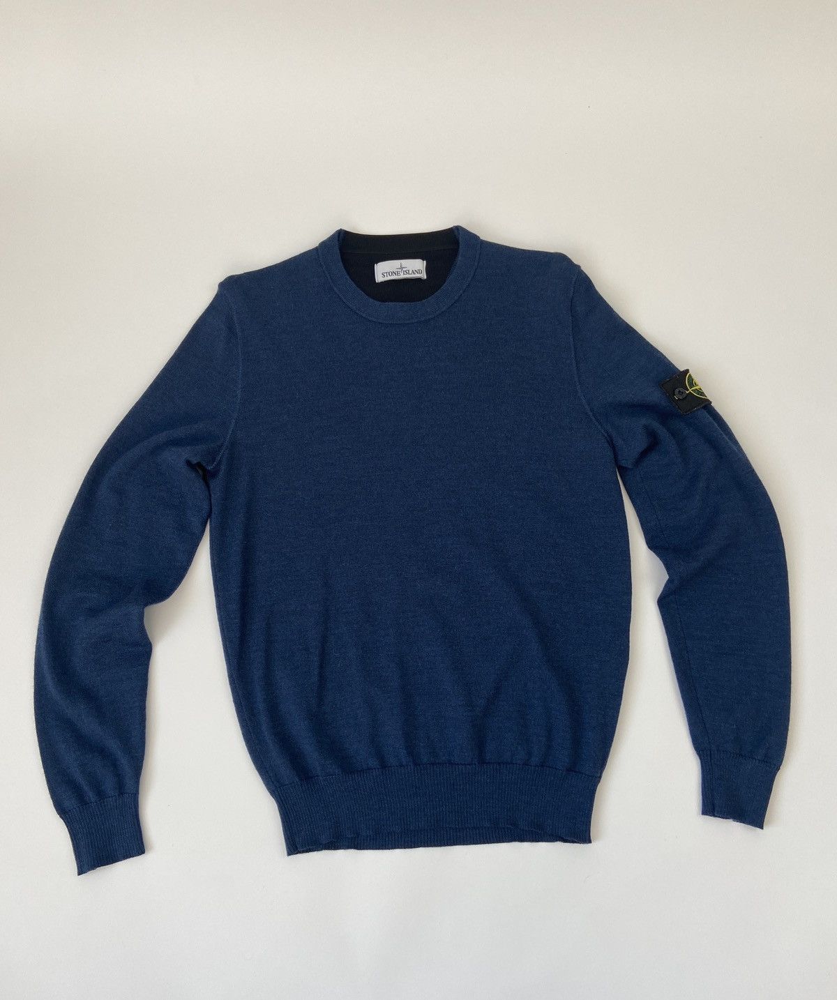 Stone Island Stone Island Wool Sweater Pullover Knitwear Size US M / EU 48-50 / 2 - 1 Thumbnail