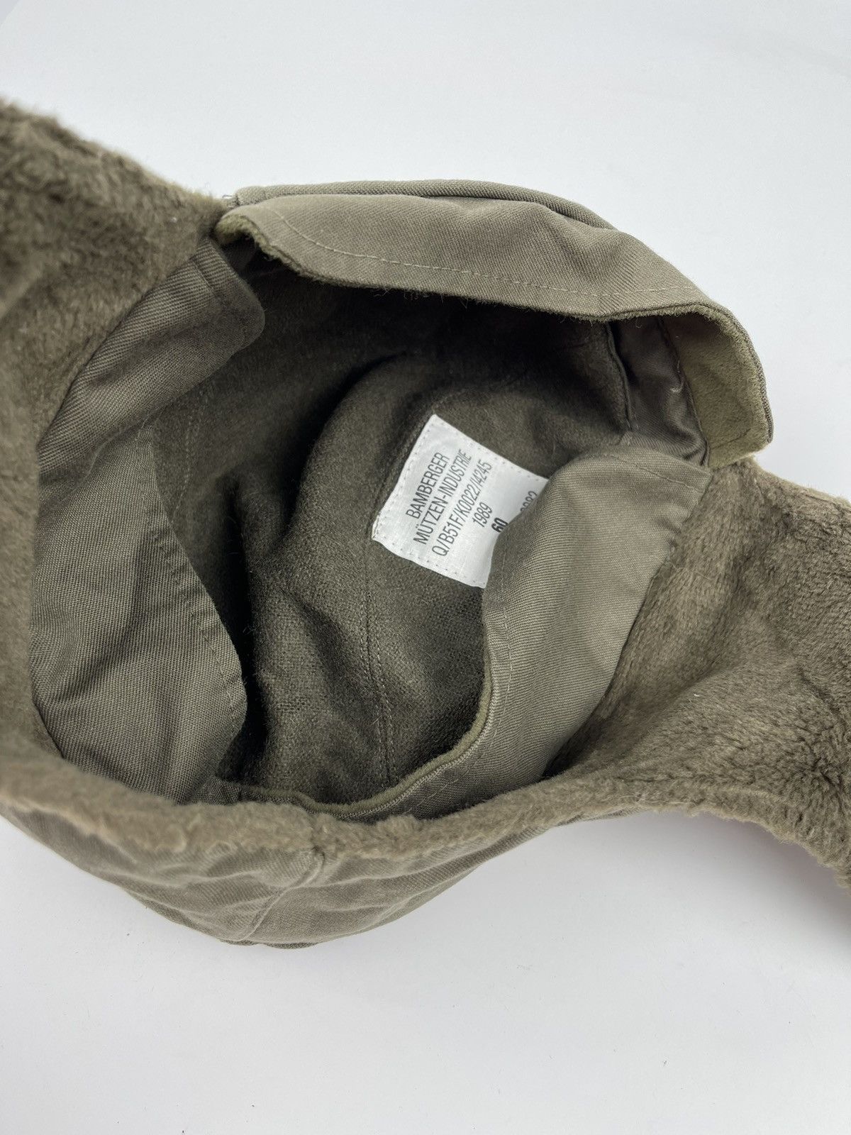Japanese Brand army style trapper hat Size ONE SIZE - 5 Thumbnail