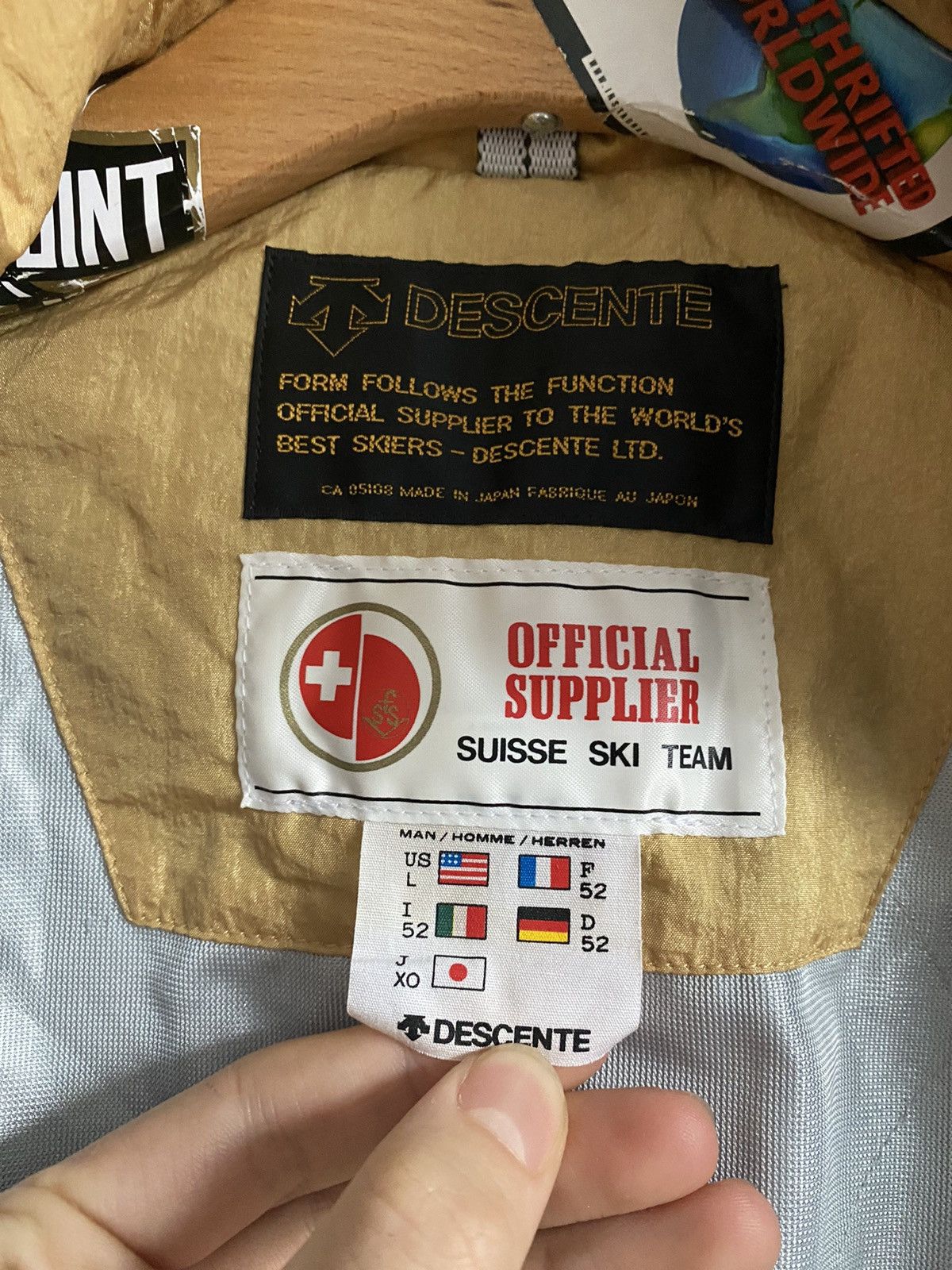Descente × Vintage Descente Ski suit made in japan Size US L / EU 52-54 / 3 - 3 Thumbnail