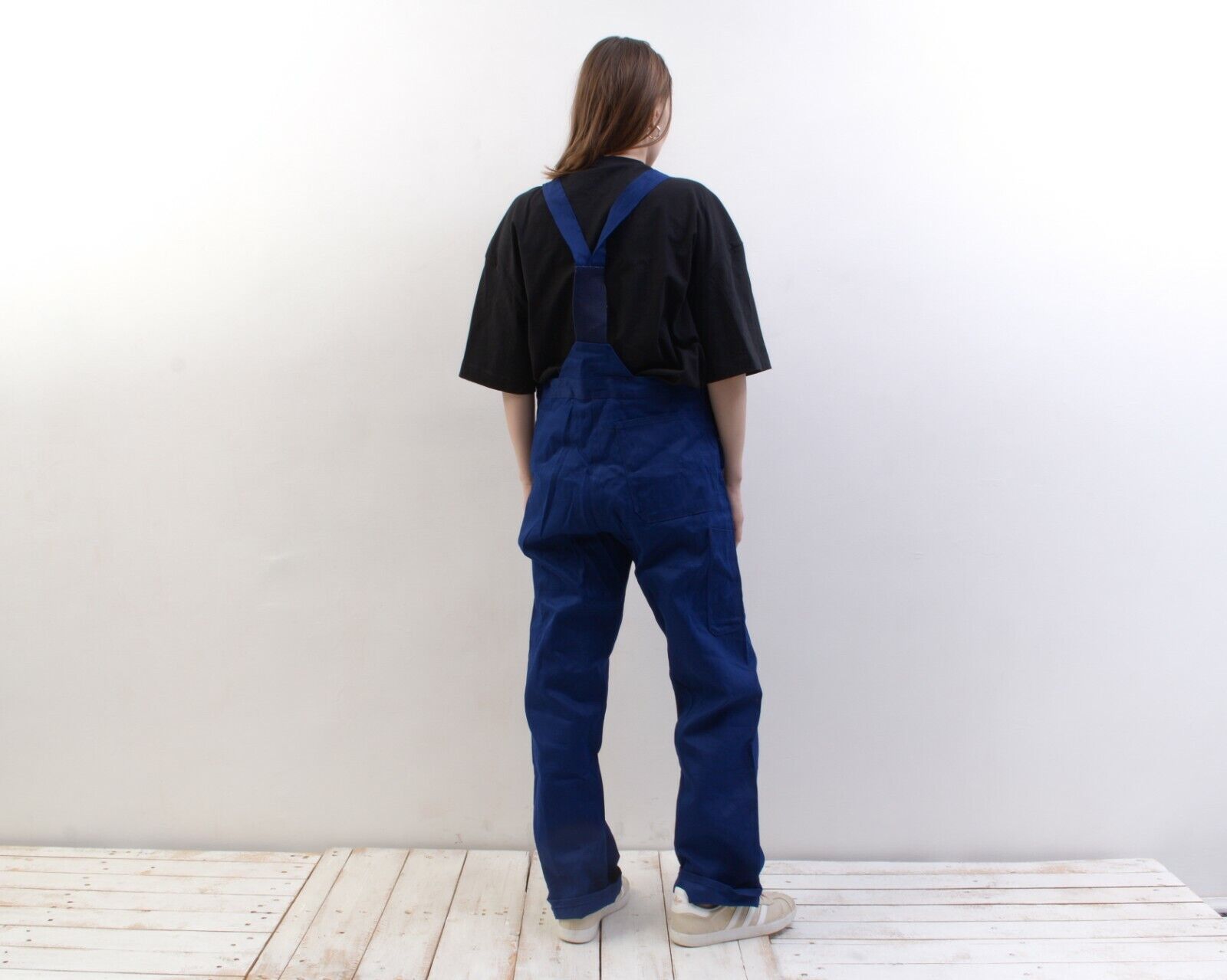 Other × Vintage French Worker Suit Coverall Jumpsuit Chore Dungaree Bibs Size XL / US 12-14 / IT 48-50 - 4 Thumbnail