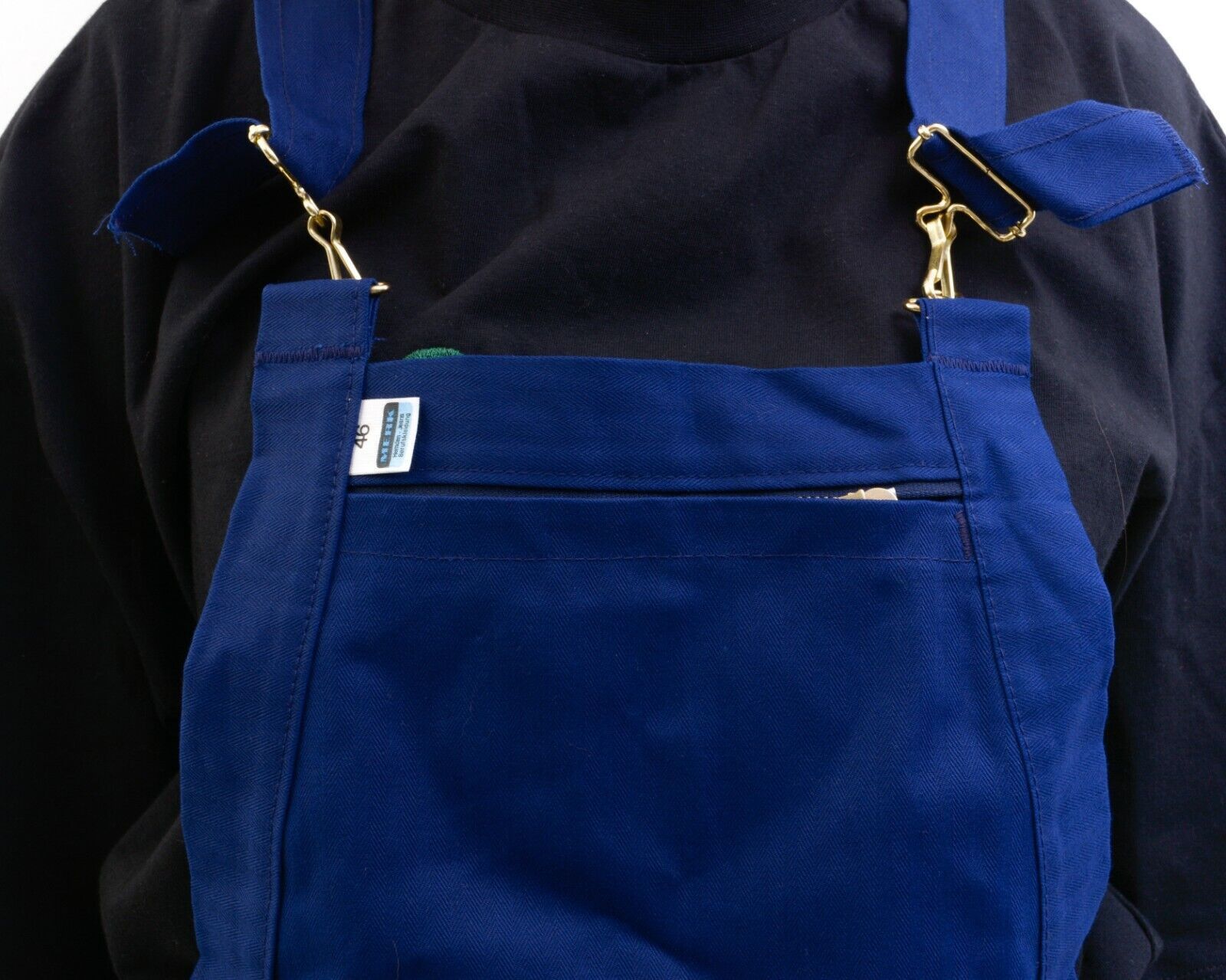 Other × Vintage French Worker Suit Coverall Jumpsuit Chore Dungaree Bibs Size XL / US 12-14 / IT 48-50 - 6 Thumbnail