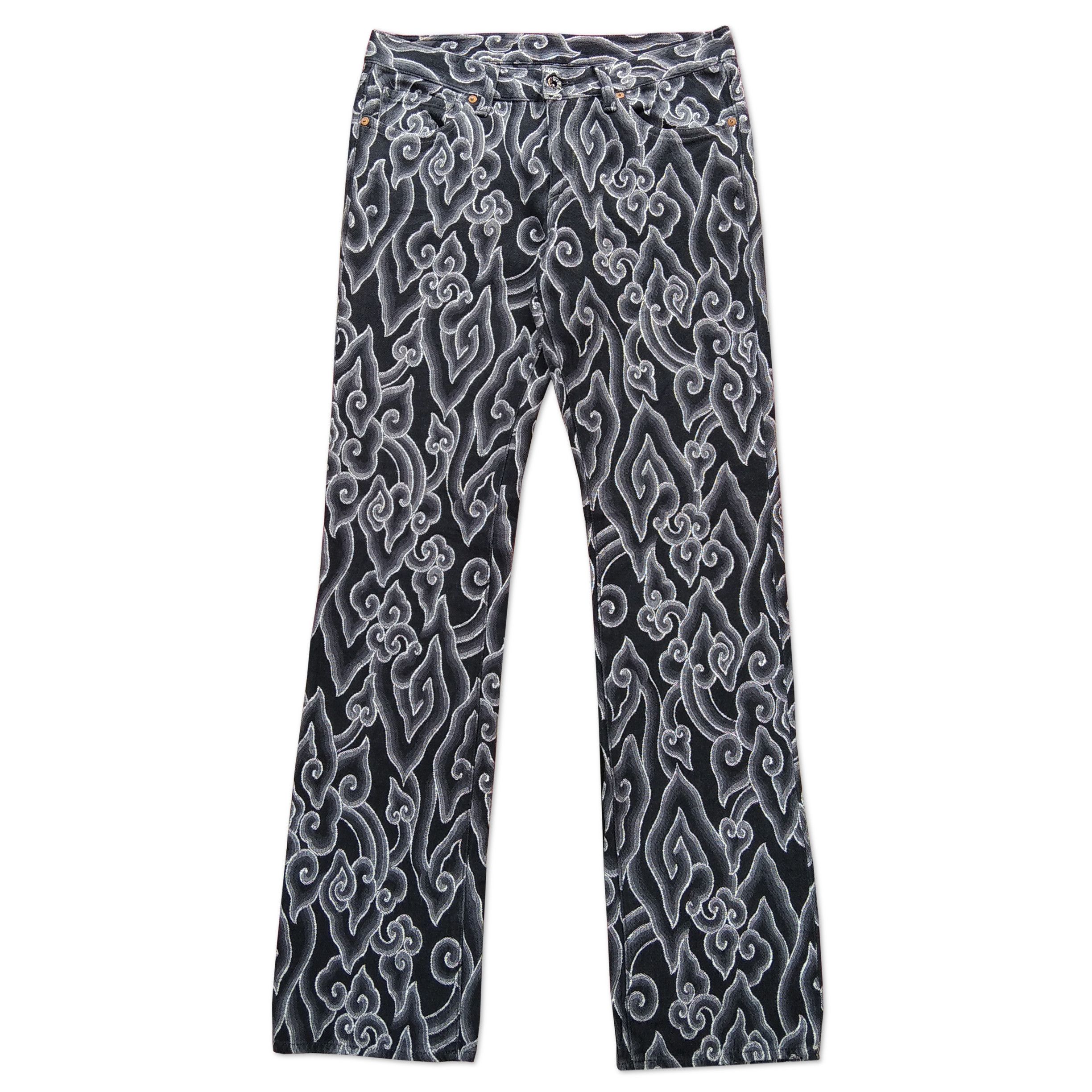 Kapital TIGRE BROCANTE Japanese Brand Full Motif Long Pants Size US 32 / EU 48 - 1 Thumbnail
