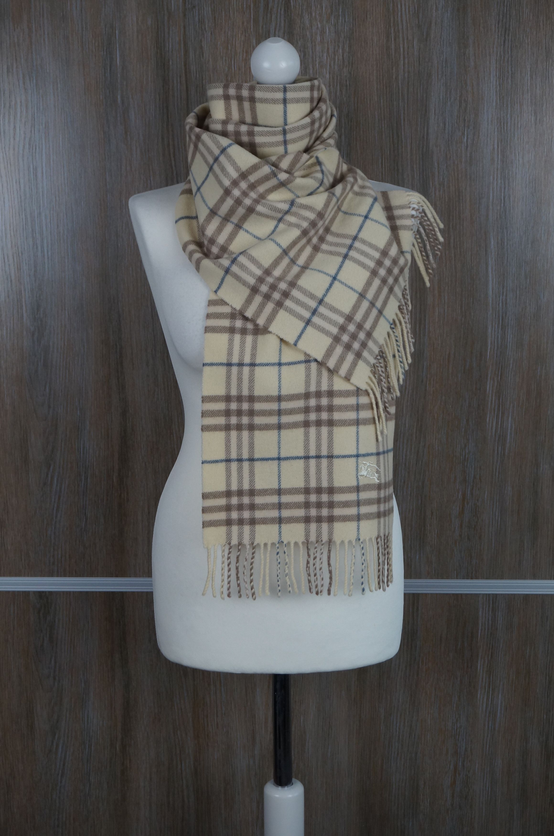 BURBERRY wool and cashmere Made in