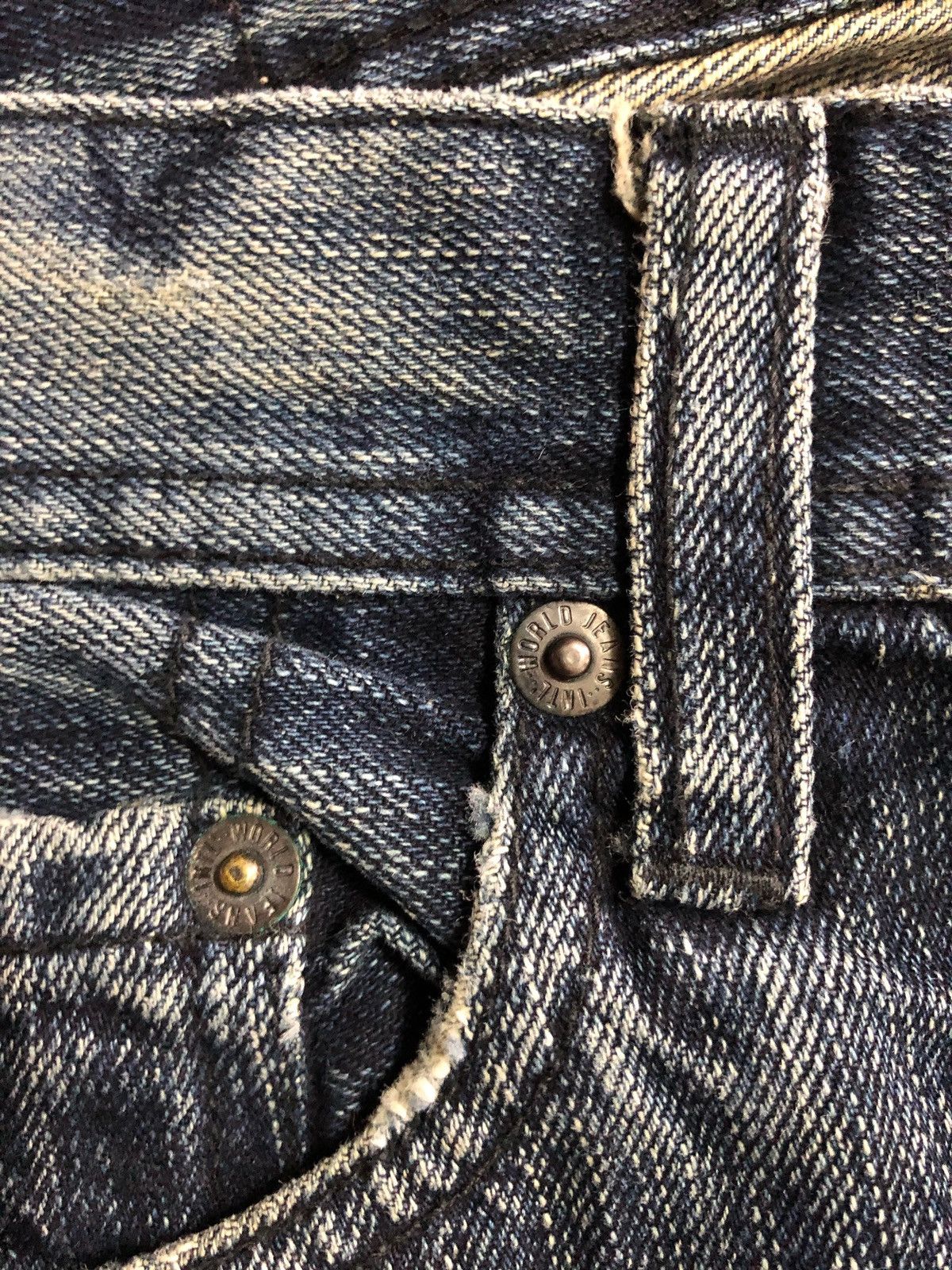 Other 2000's EDGE RUPERT Japan inside statement printed denim Size US 32 / EU 48 - 12 Thumbnail