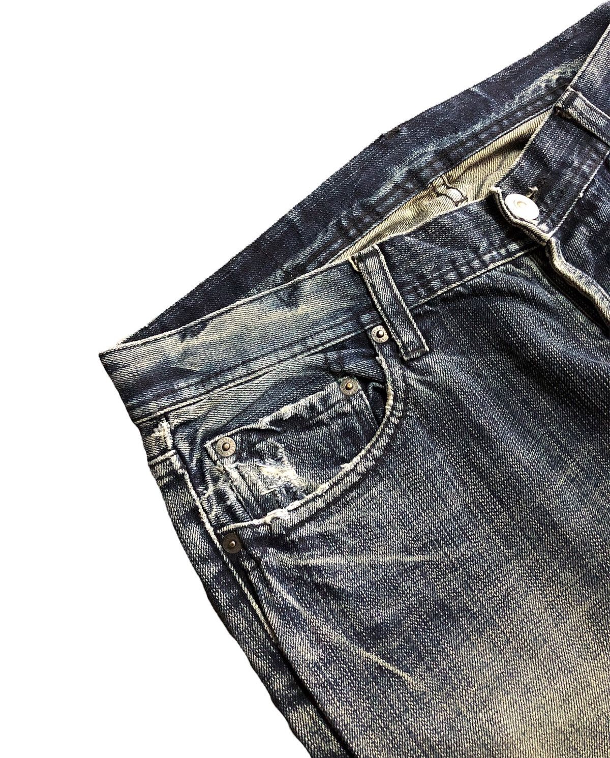 Other 2000's EDGE RUPERT Japan inside statement printed denim Size US 32 / EU 48 - 6 Thumbnail