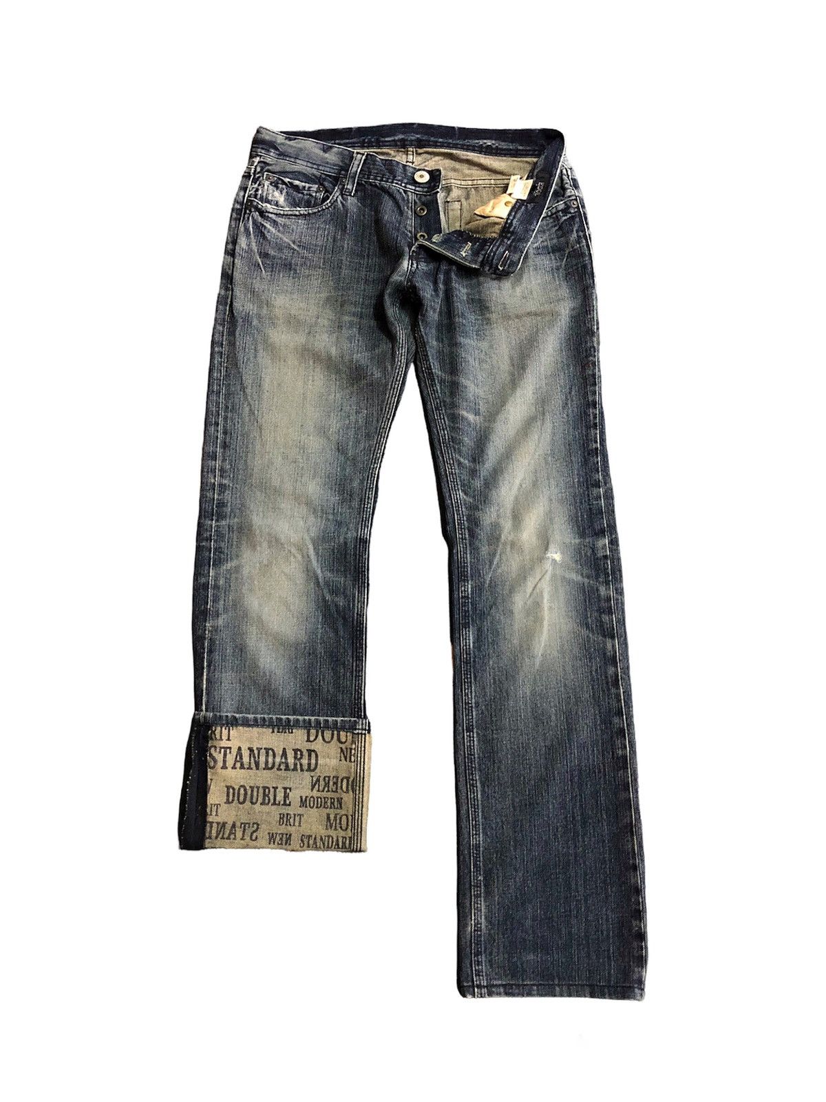Other 2000's EDGE RUPERT Japan inside statement printed denim Size US 32 / EU 48 - 2 Thumbnail