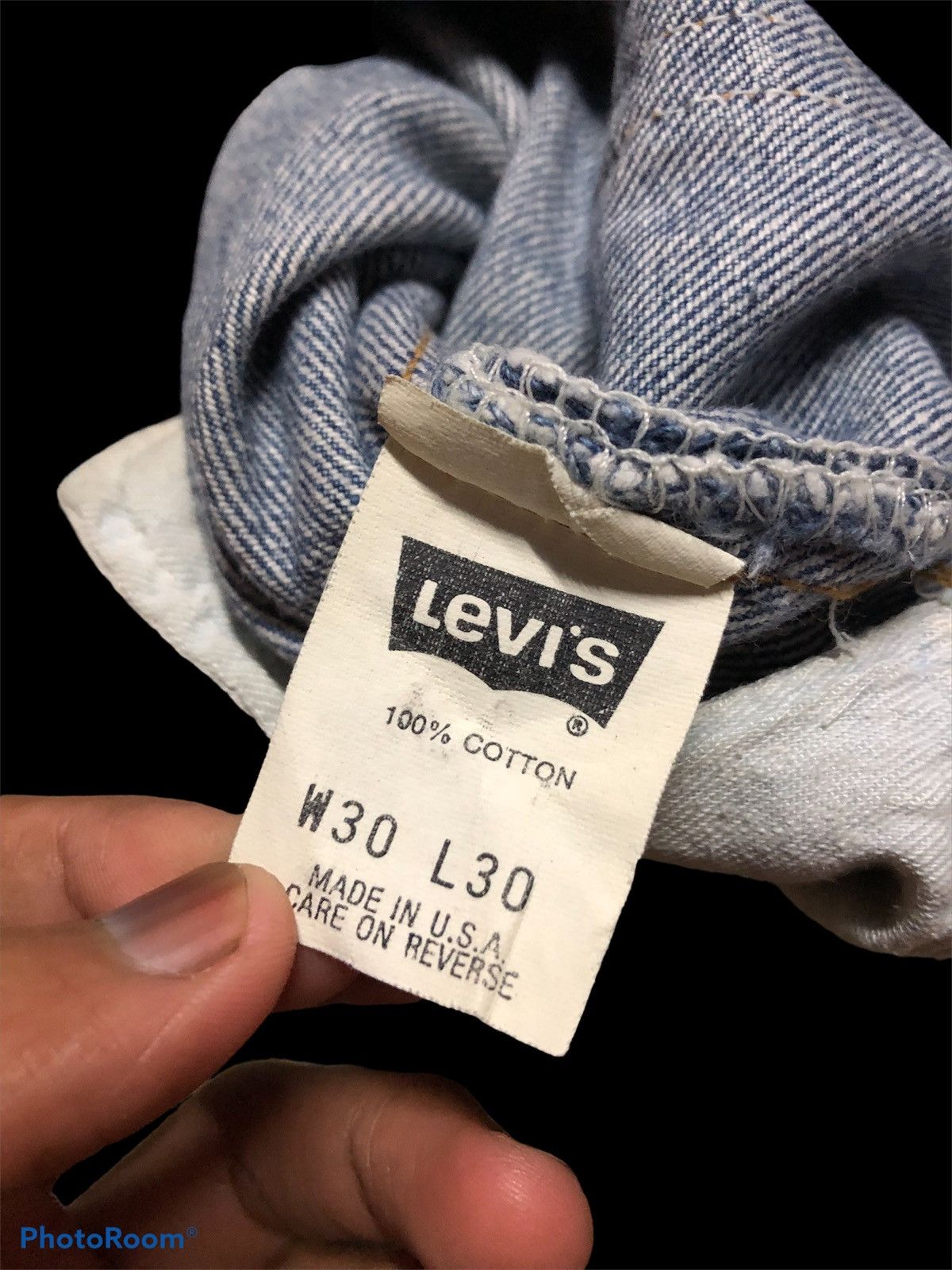 Levi's VINTAGE AGING FADED LEVIS 501 USA Size US 29 - 4 Thumbnail