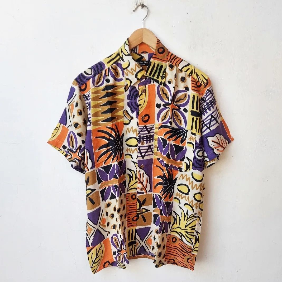 Vintage Christian Dior Monsieur Button Shirt