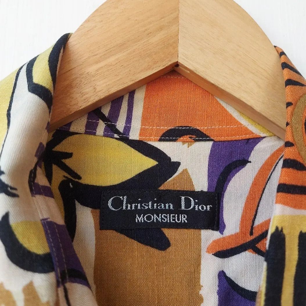 Christian Dior Monsieur × Vintage Vintage Christian Dior Monsieur Button Shirt Size US L / EU 52-54 / 3 - 6 Thumbnail