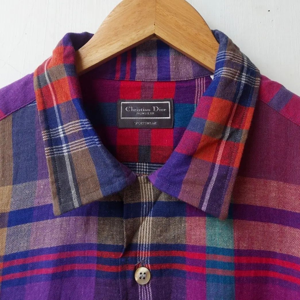 Christian Dior Monsieur × Vintage Vintage Christian Dior Monsieur Sportswear Button Shirt Size US M / EU 48-50 / 2 - 4 Thumbnail