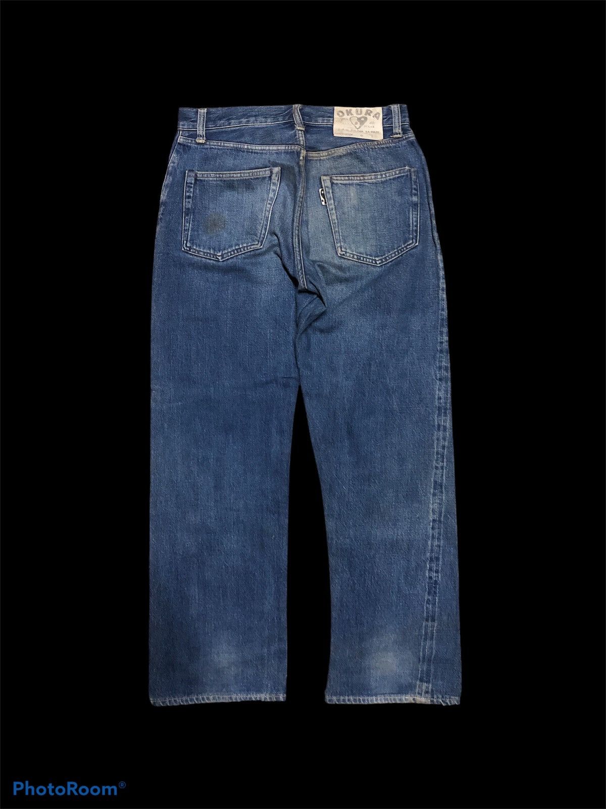 HOLLYWOOD RANCH MARKET SELVEDGE REDLINE OKURA HR MARKET DENIM Size US 30 / EU 46 - 2 Thumbnail
