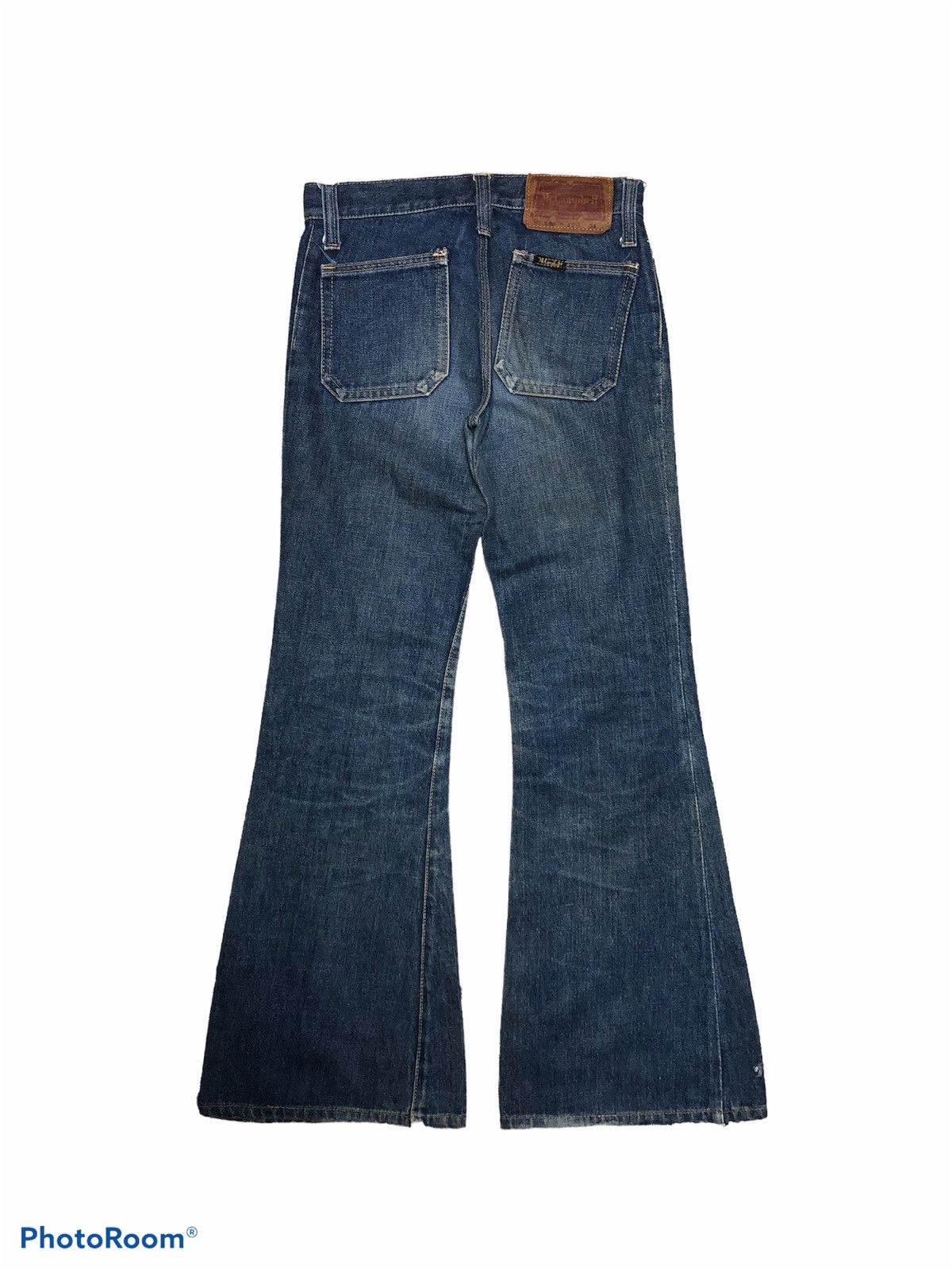 Vintage FLARED BELL BOTTOM MC CAMPBELL VTGE DENIM Size US 27 - 2 Thumbnail