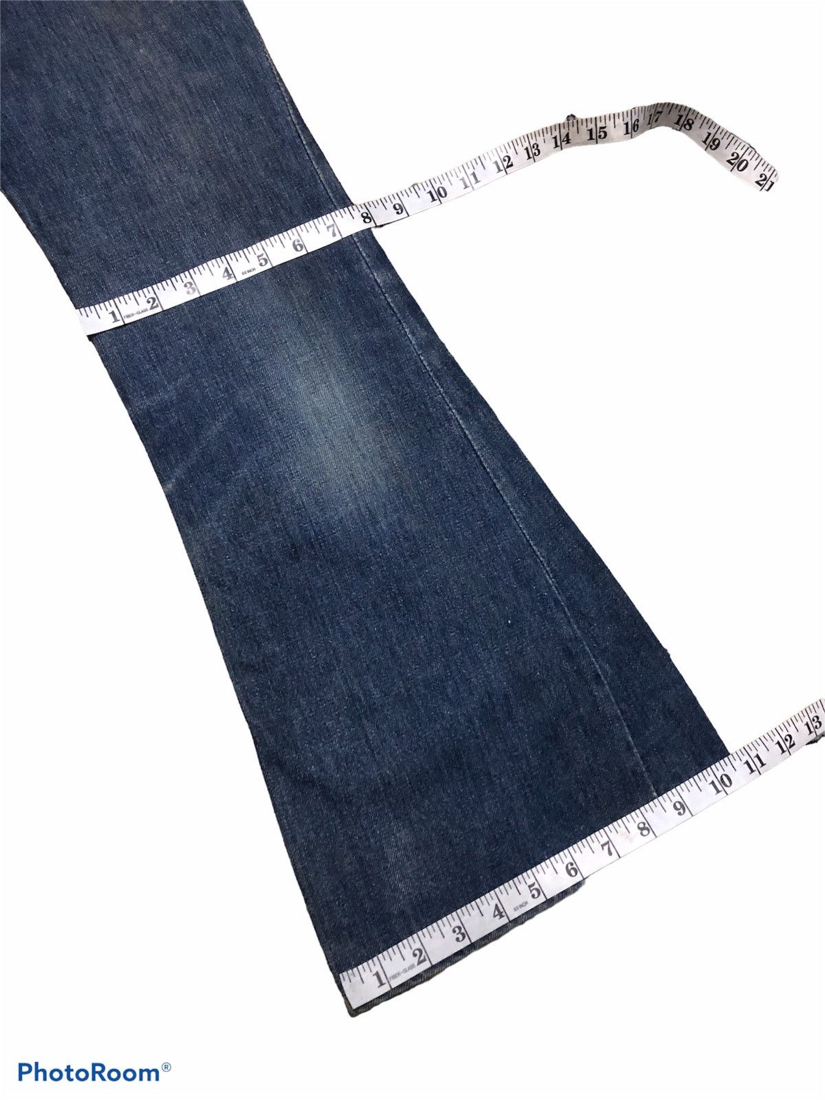 Vintage FLARED BELL BOTTOM MC CAMPBELL VTGE DENIM Size US 27 - 8 Thumbnail