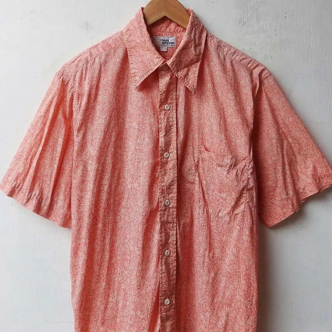 Reyn Spooner × Vintage Vintage Reyn Spooner Floral Button Shirt Size US M / EU 48-50 / 2 - 2 Thumbnail