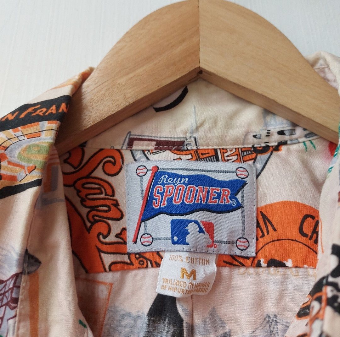 MLB × Reyn Spooner Vintage Reyn Spooner MLB San Francisco Giants Half Button Size US XL / EU 56 / 4 - 4 Thumbnail