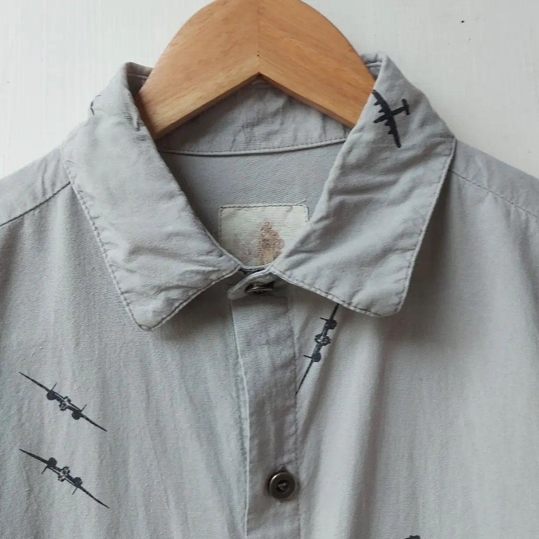 Vintage Vintage Bush Pilot Aircraft 8th Air Force 1942 Button Shirt Size US M / EU 48-50 / 2 - 6 Thumbnail