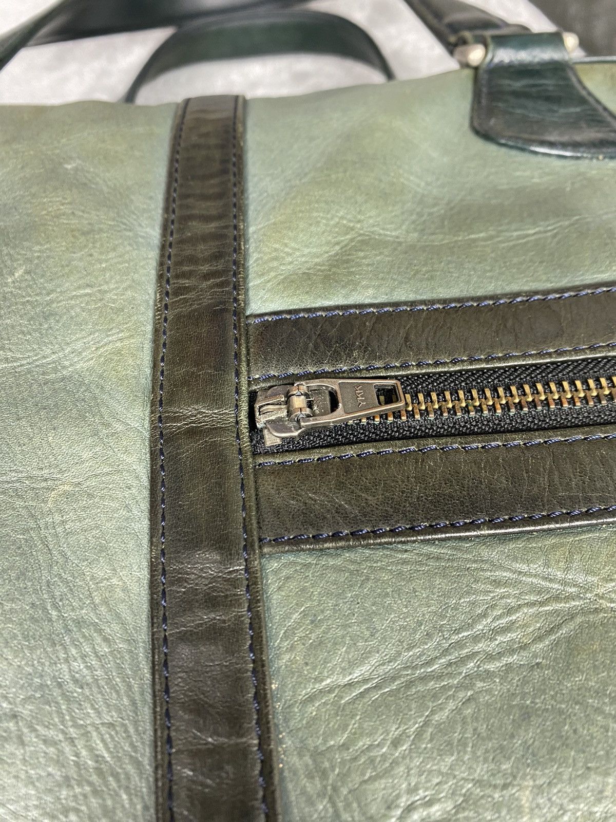 Yohji Yamamoto Yohji Yamamoto Duffle Leather Bag Size ONE SIZE - 4 Thumbnail