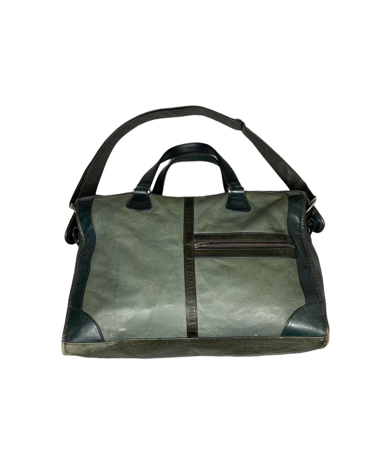 Yohji Yamamoto Yohji Yamamoto Duffle Leather Bag Size ONE SIZE - 1 Thumbnail