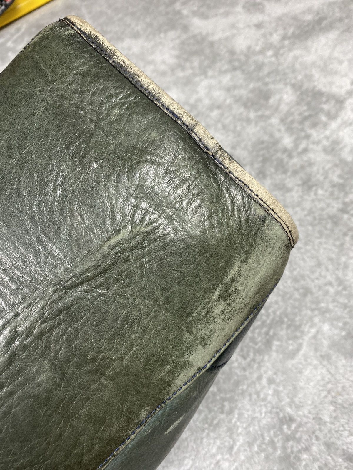 Yohji Yamamoto Yohji Yamamoto Duffle Leather Bag Size ONE SIZE - 9 Thumbnail