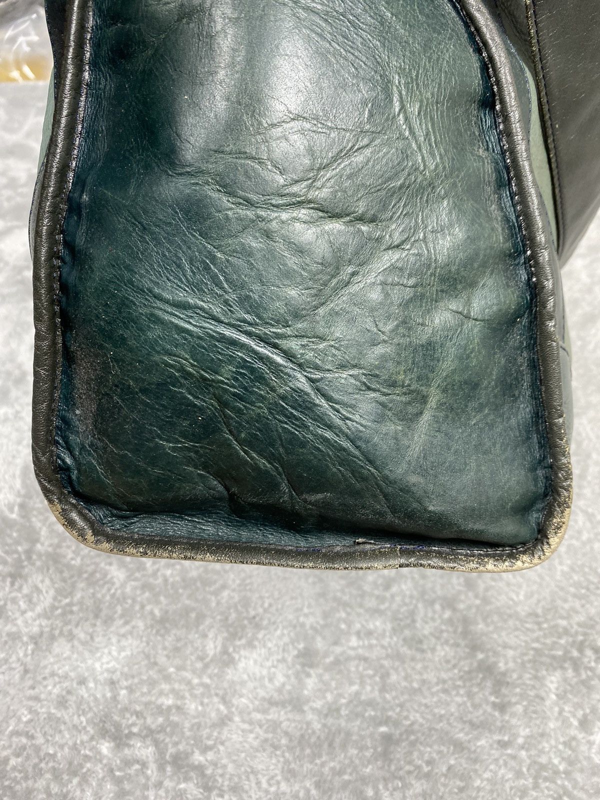 Yohji Yamamoto Yohji Yamamoto Duffle Leather Bag Size ONE SIZE - 8 Thumbnail