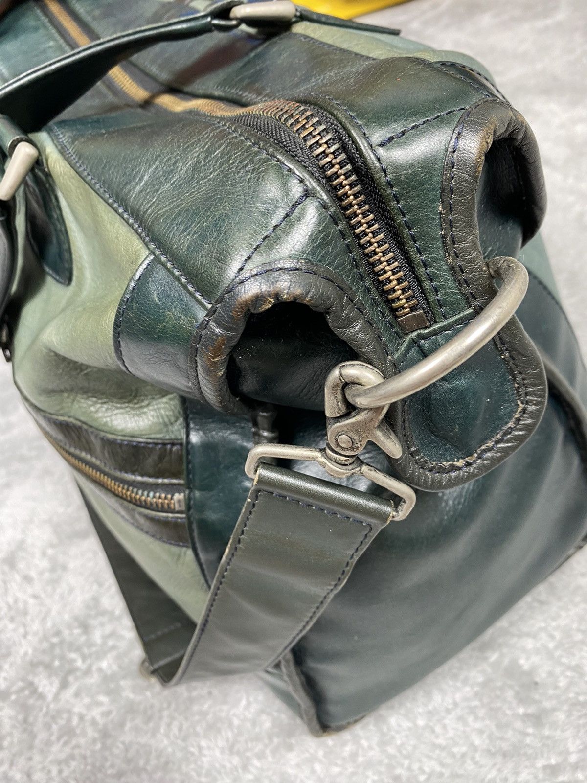 Yohji Yamamoto Yohji Yamamoto Duffle Leather Bag Size ONE SIZE - 12 Thumbnail