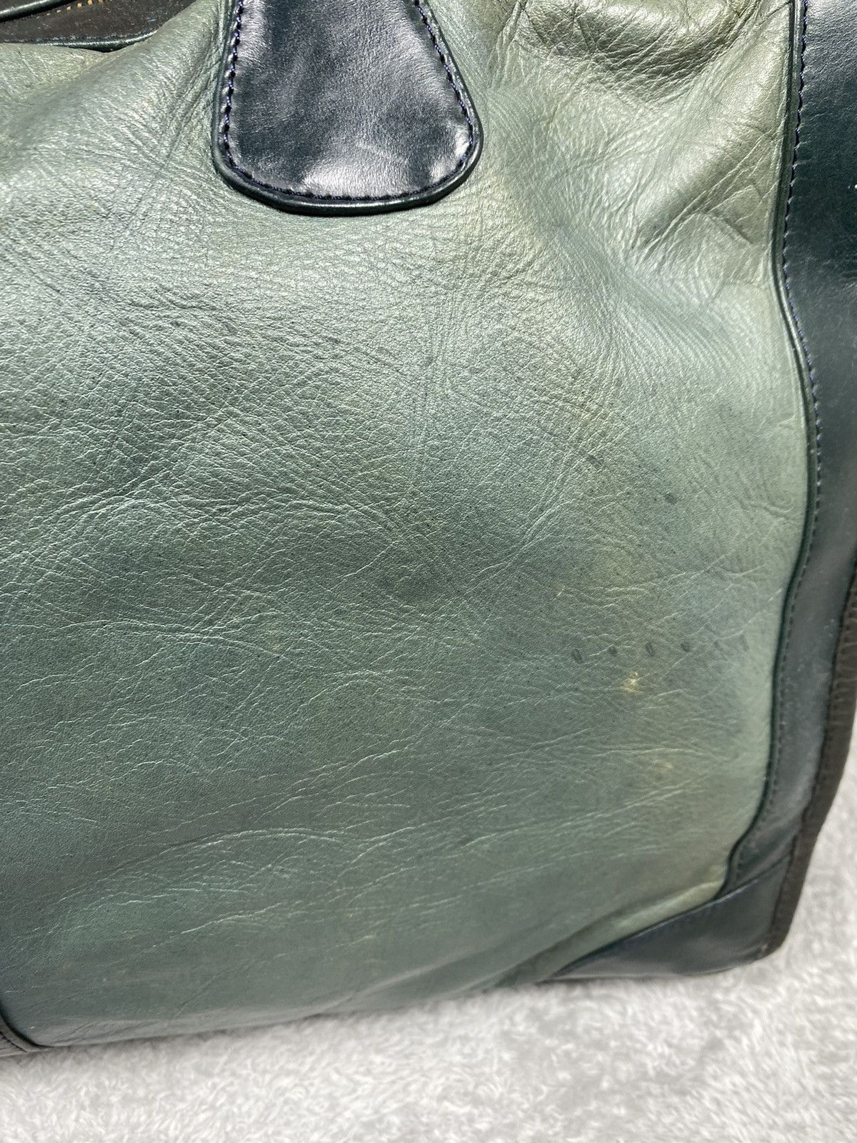 Yohji Yamamoto Yohji Yamamoto Duffle Leather Bag Size ONE SIZE - 7 Thumbnail