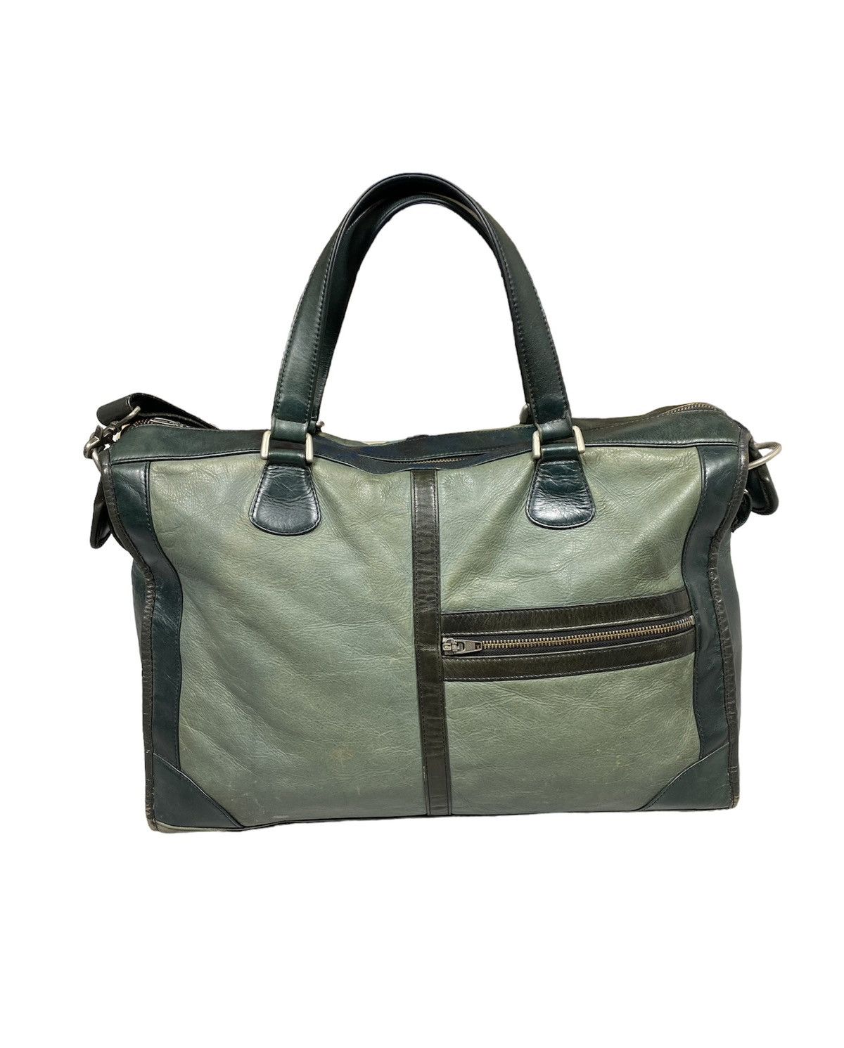 Yohji Yamamoto Yohji Yamamoto Duffle Leather Bag Size ONE SIZE - 2 Thumbnail
