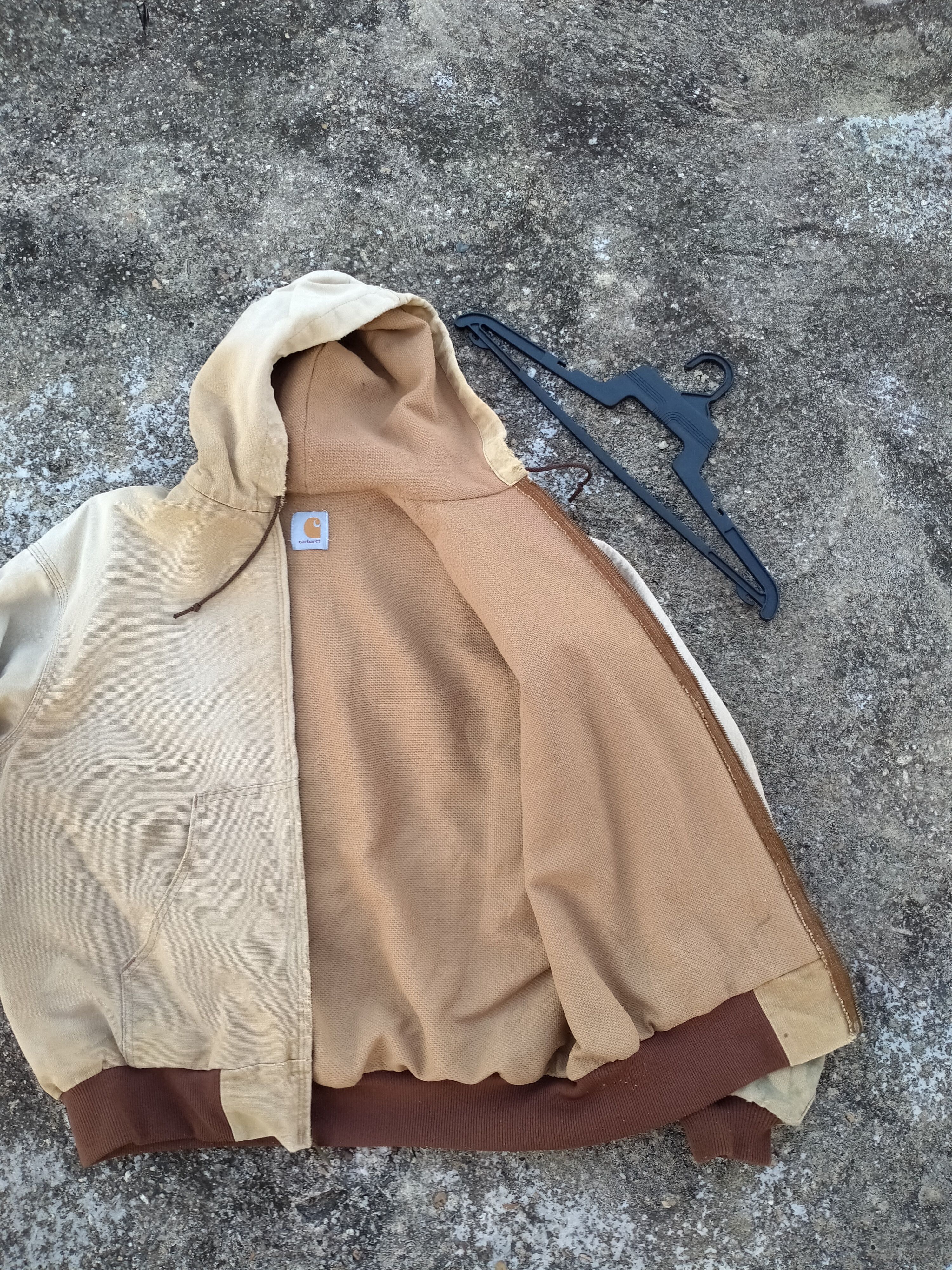 Carhartt DISTRESSED 90'S CARHARTT DETROIT HOODIE JACKET Size US XXL / EU 58 / 5 - 3 Thumbnail