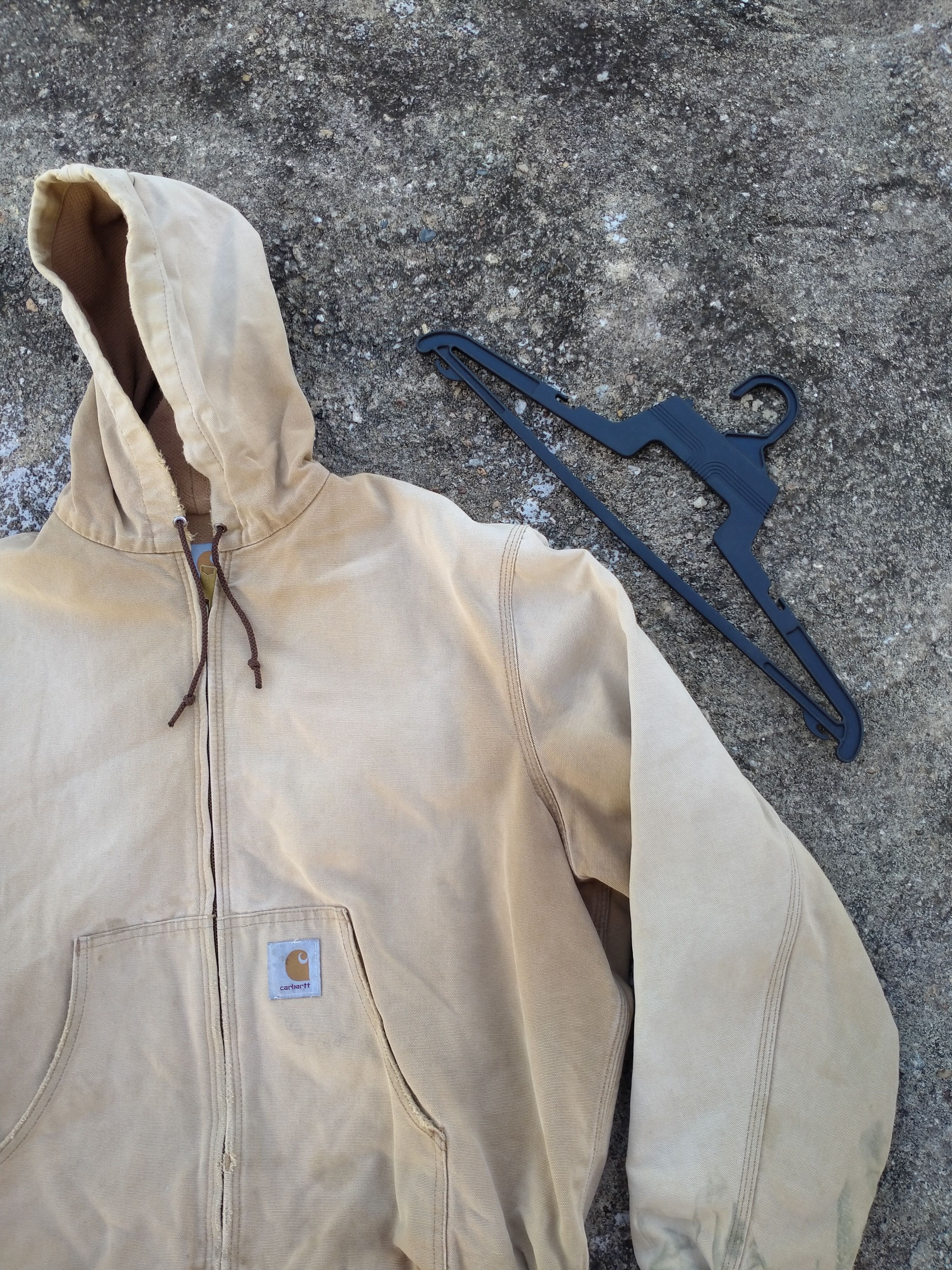 Carhartt DISTRESSED 90'S CARHARTT DETROIT HOODIE JACKET Size US XXL / EU 58 / 5 - 2 Thumbnail