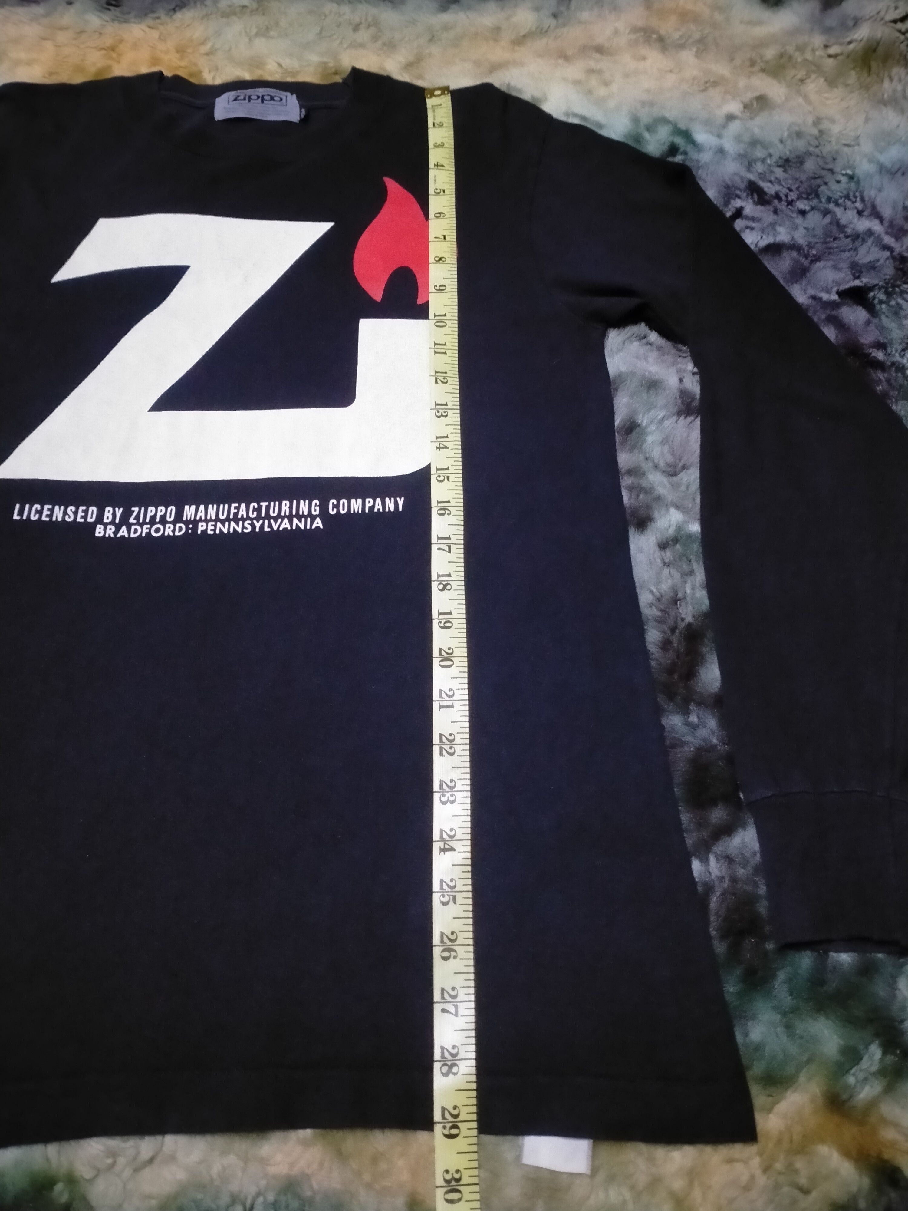 Vintage × Zippo Vintage 90s Zippo Big Logo long sleeve t-shirt Size US M / EU 48-50 / 2 - 8 Thumbnail