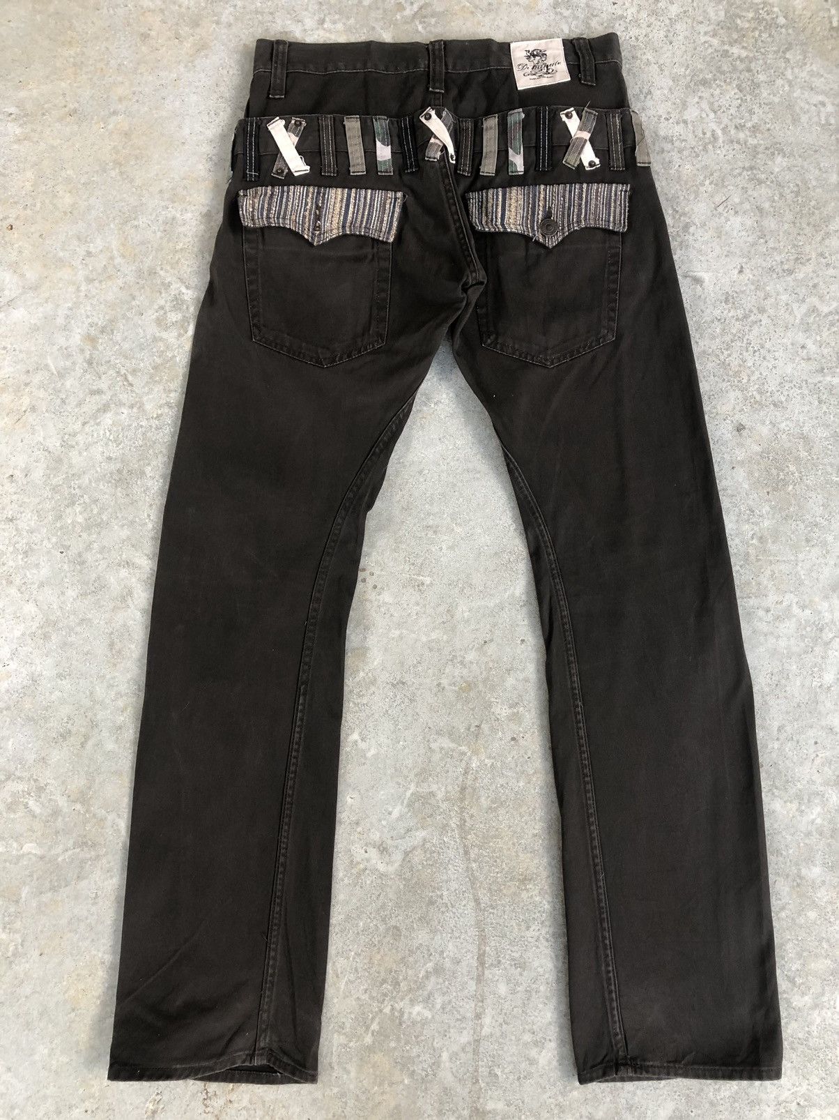 Japanese Brand Japanese Dominate Handcrafted Double Waist Jeans Size US 31 - 2 Thumbnail